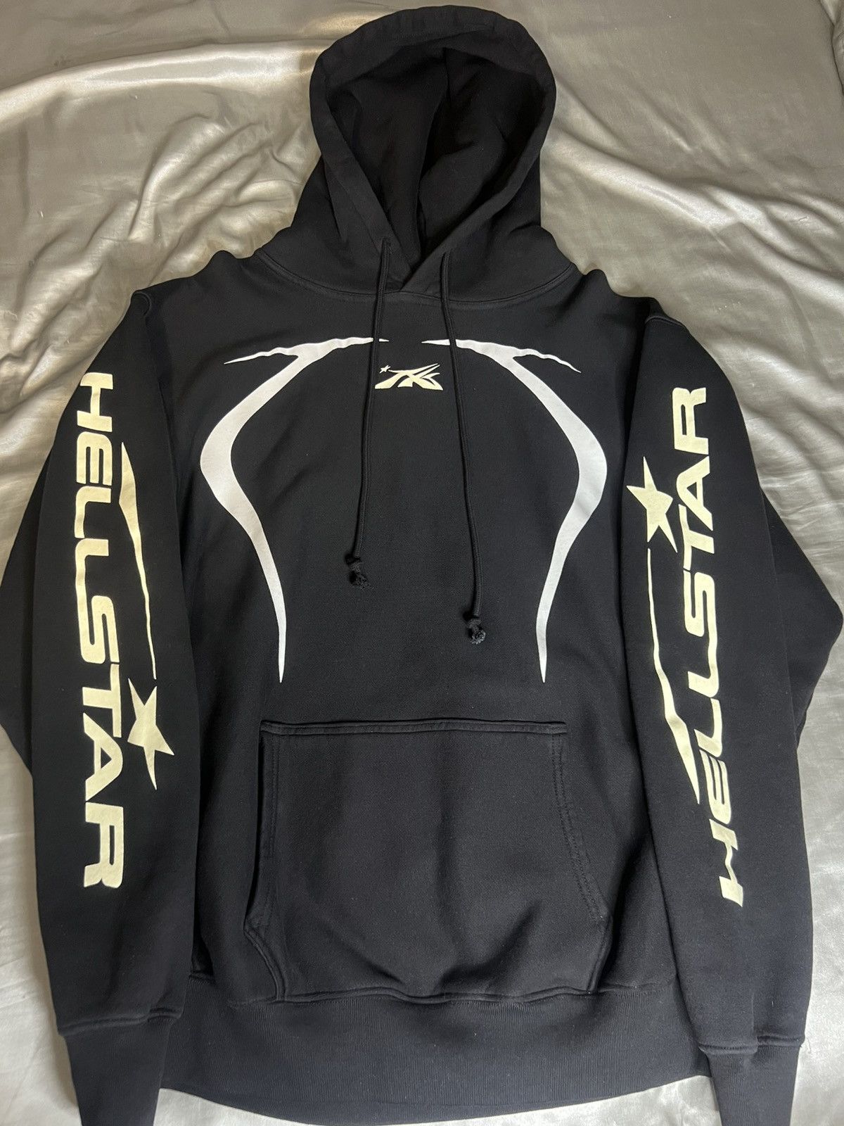 HELLSTAR Hellstar Sports Hoodie Jet Black Size US S / EU 44-46 / 1 - 4 Thumbnail