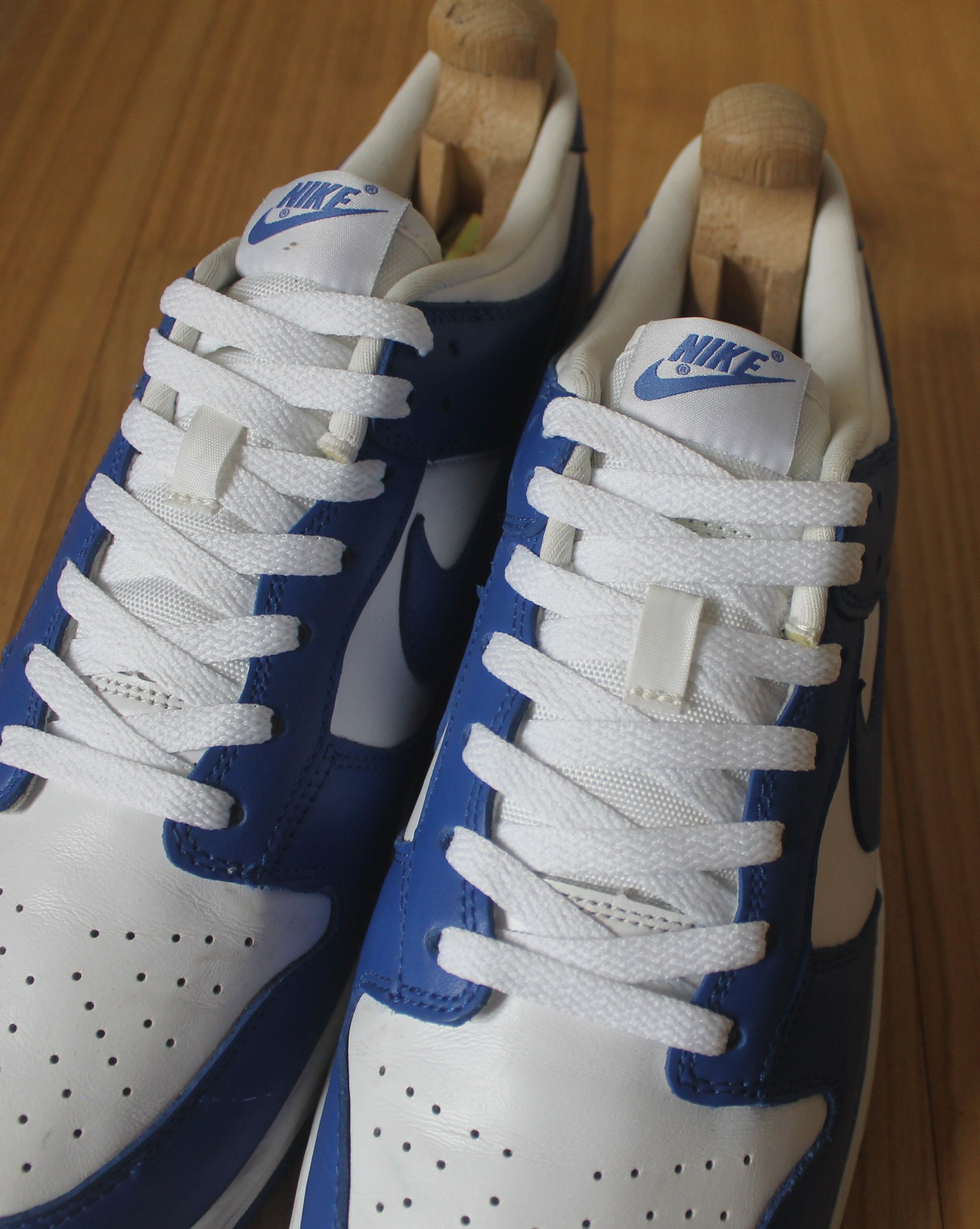 Nike Nike Dunk Low Retro Kentucky Varsity Royal Cobalt Blue White Size US 11 / EU 44 - 12 Thumbnail