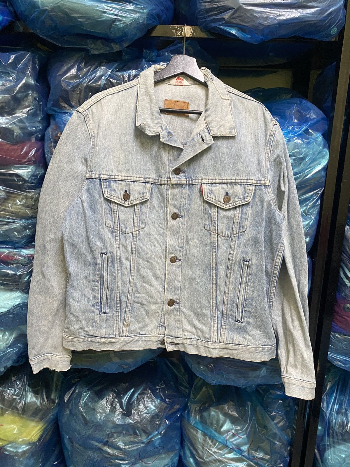 Levi's VINTAGE LEVIS TRUCKER JACKET MADE IN FRANCE Size US M / EU 48-50 / 2 - 1 Thumbnail