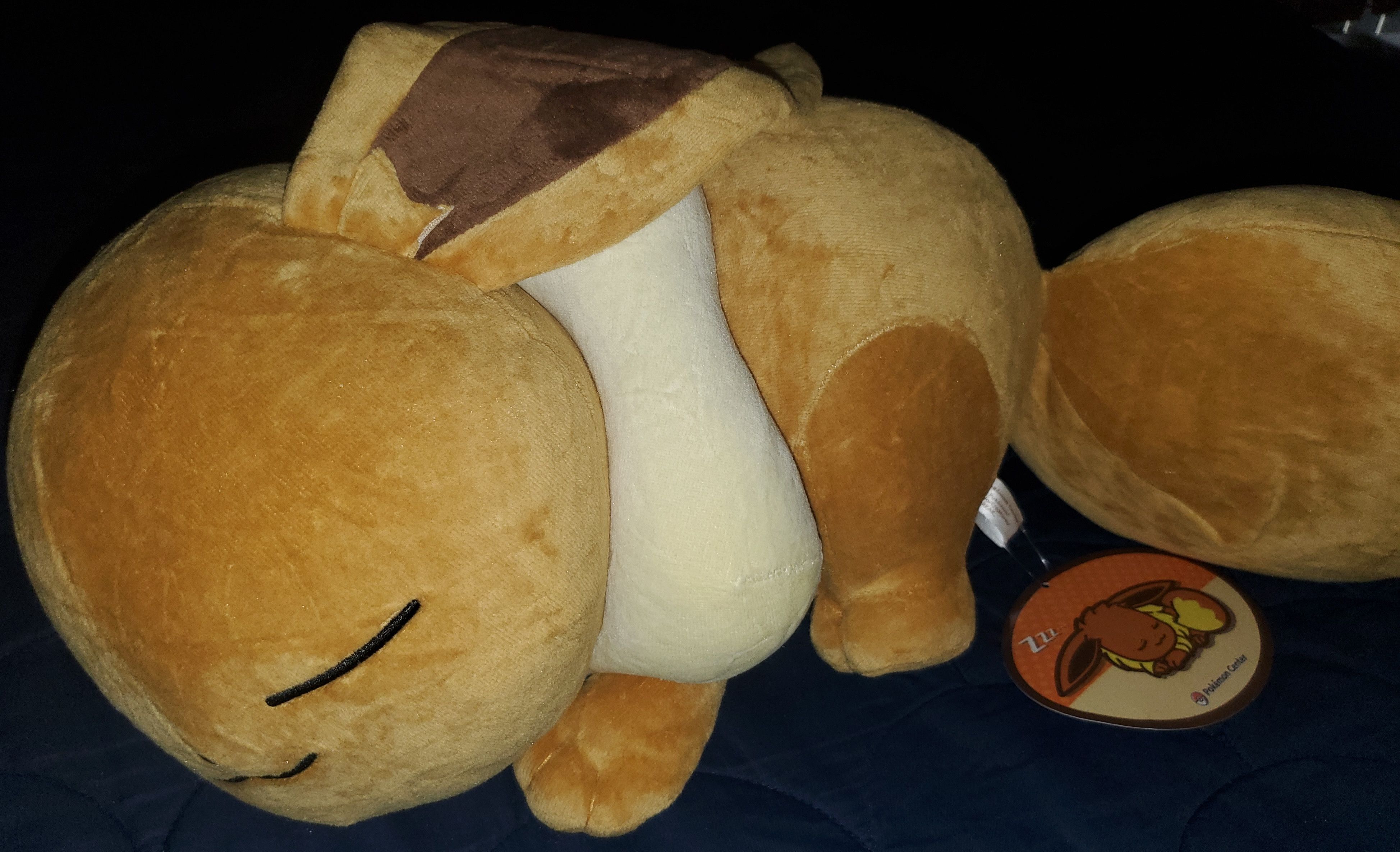Pokemon Pokemon Center Eevee Sleeper Plush Eeveelution Authentic Size ONE SIZE - 2 Thumbnail