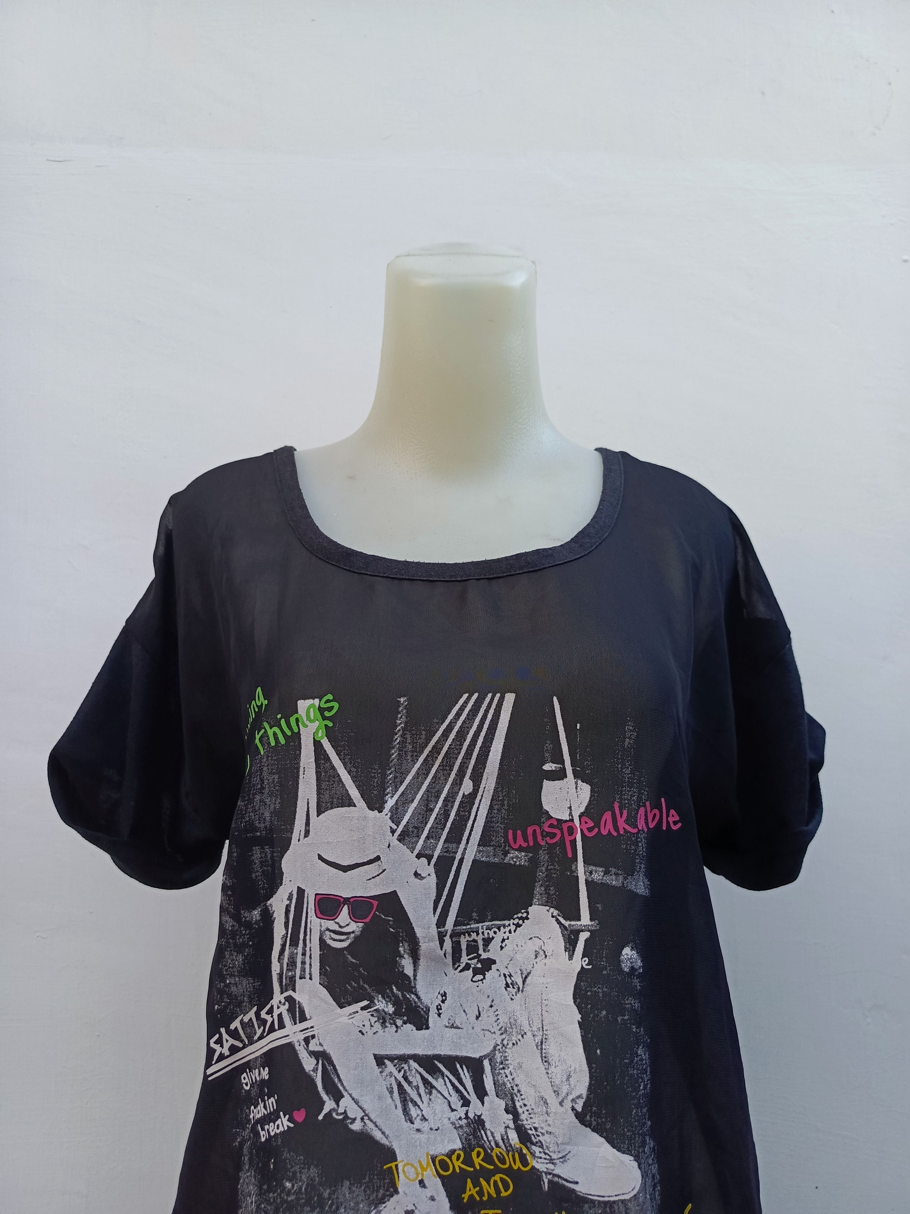 Japanese Brand Pageboy Merrily Gaily Play Graphic Tee Size M / US 6-8 / IT 42-44 - 2 Thumbnail