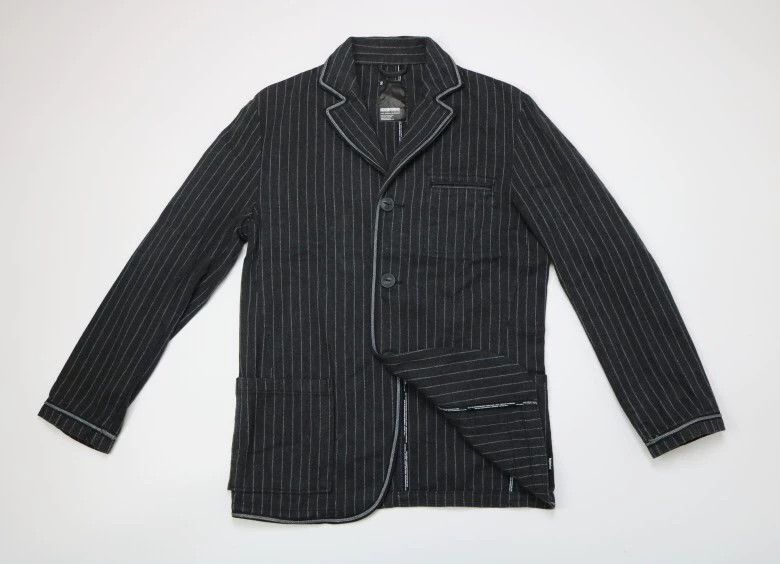 Neighborhood NEIGHBORHOOD NUMBERS Washed Pinstripe JKT M Early New Size US M / EU 48-50 / 2 - 2 Thumbnail