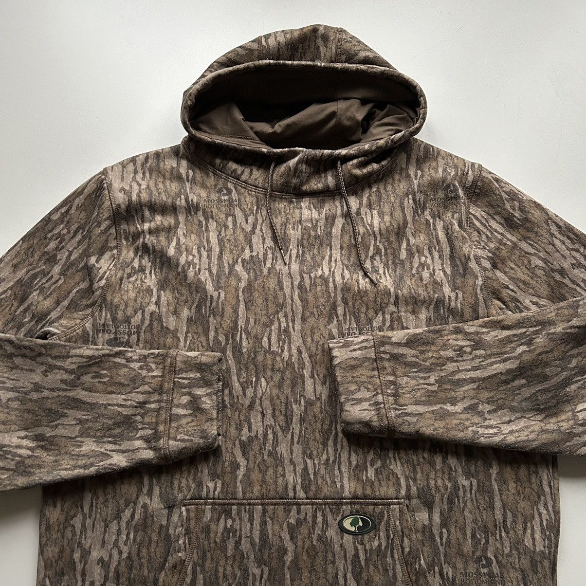 Mossy Oaks Vintage 2000s Mossy Oaks Real Tree Camo Pullover Hoodie Rare Size US L / EU 52-54 / 3 - 2 Thumbnail