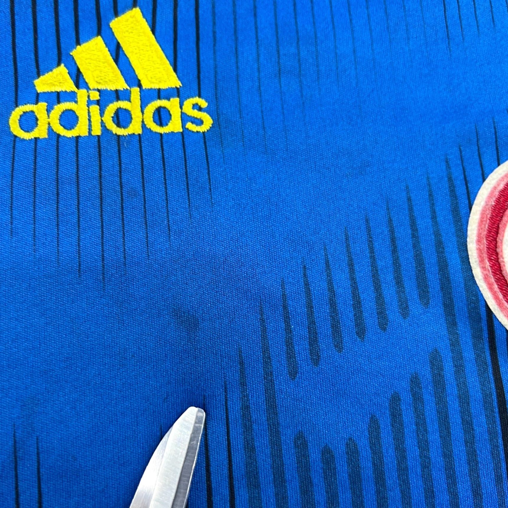Adidas Fenerbahce SK 2012 2013 Third Football Jersey Mens L Adidas Short Sleeve Polyester Multicolor Baseball? Size US L / EU 52-54 / 3 - 7 Thumbnail