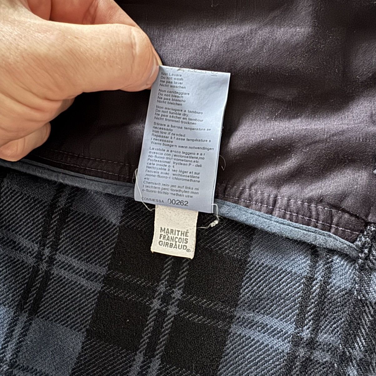 Marithe + Francois Girbaud Marithe Francois Girbaud Wool Blend Plaid Blazer Size 52R - 11 Thumbnail