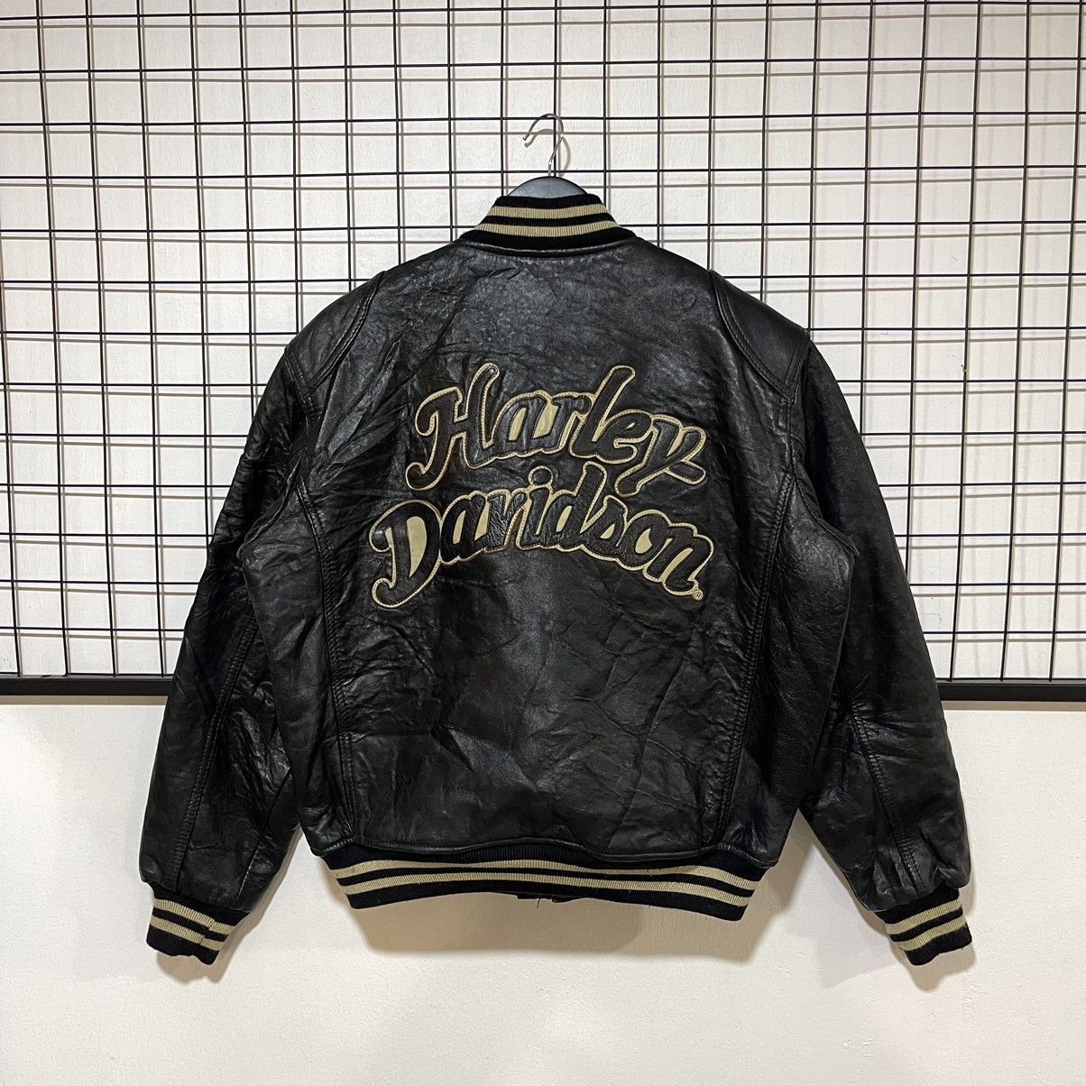 Harley Davidson VINTAGE HARLEYDAVIDSON HDC CORP LEATHER JACKET Size US L / EU 52-54 / 3 - 1 Thumbnail