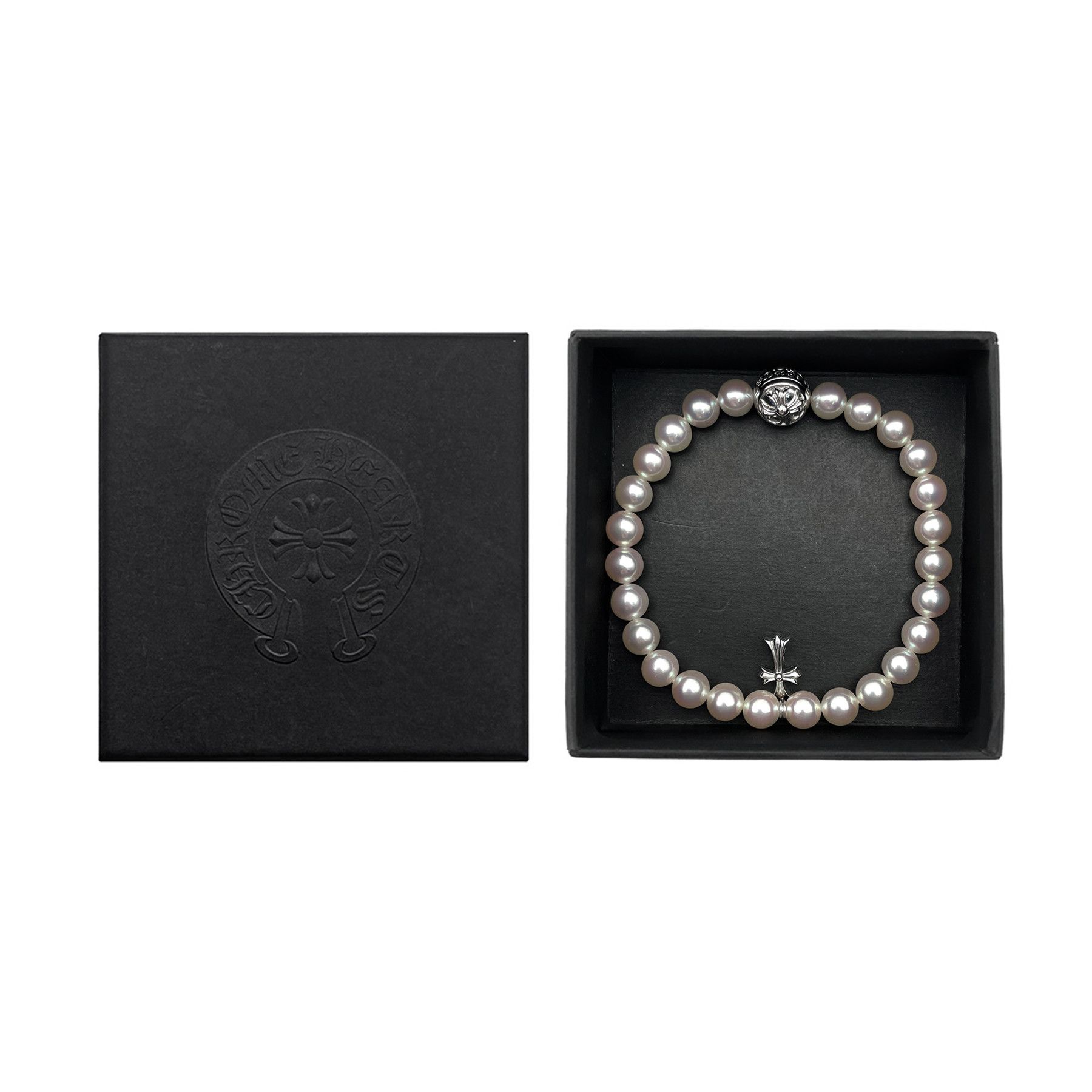 Chrome Hearts Chrome Hearts Mikimoto White Pearl Bracelet Size ONE SIZE - 4 Thumbnail