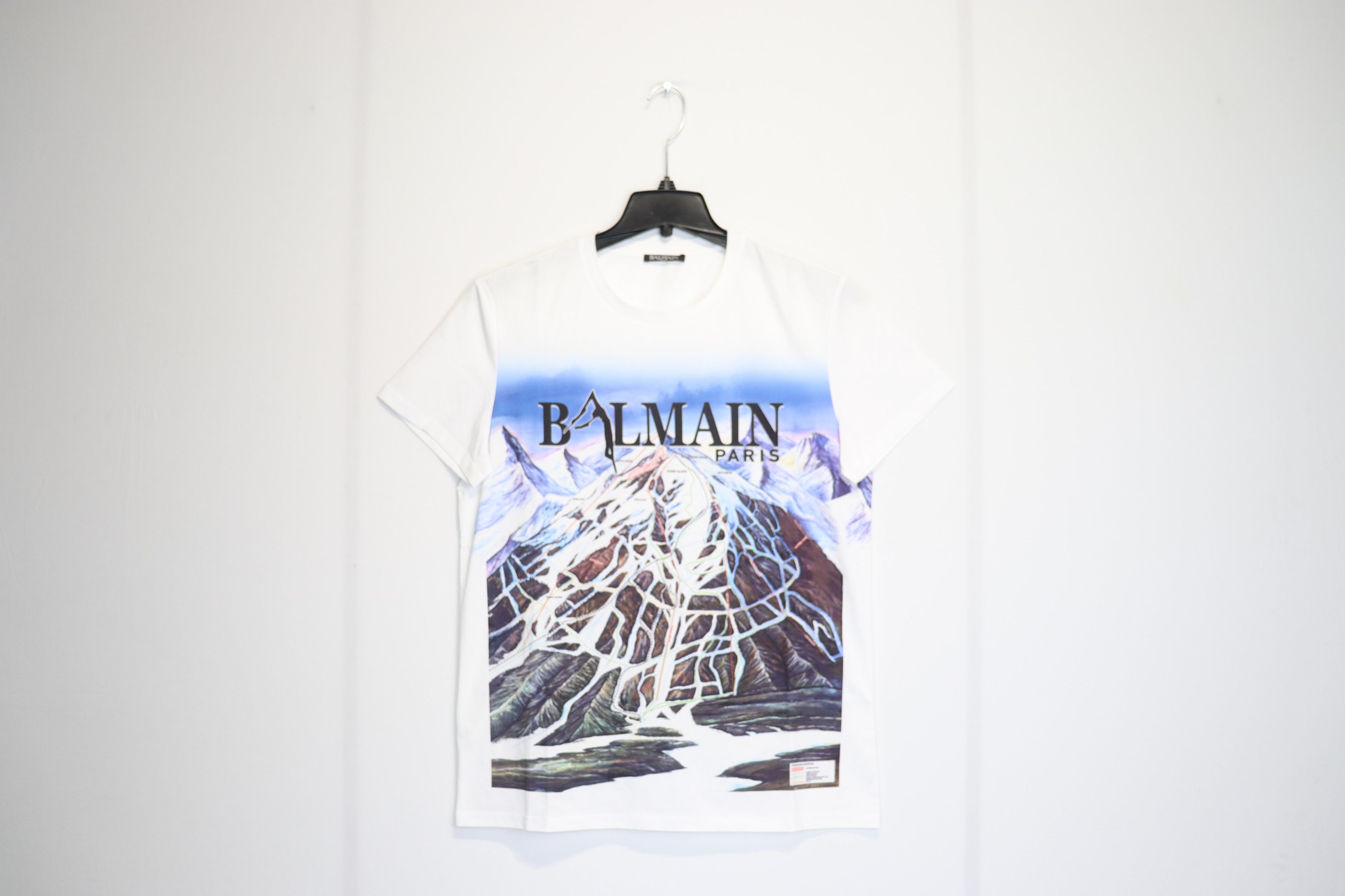 Balmain o1rshd1 T-Shirt in White Size US M / EU 48-50 / 2 - 1 Thumbnail