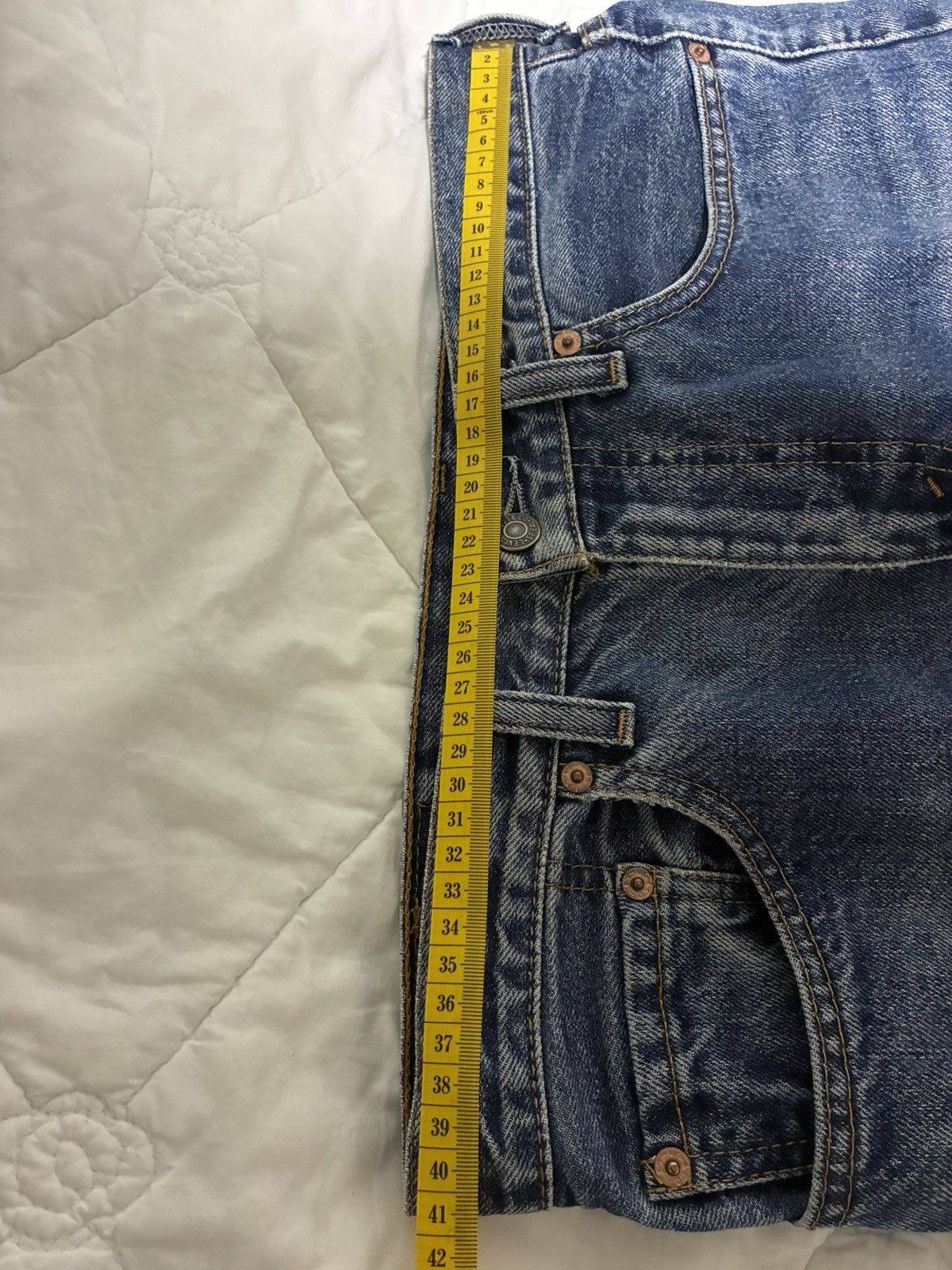 Other Vintage Levi's 553 Blue Jeans Insert Size W32 L32 Rigid Size US 32 / EU 48 - 5 Thumbnail