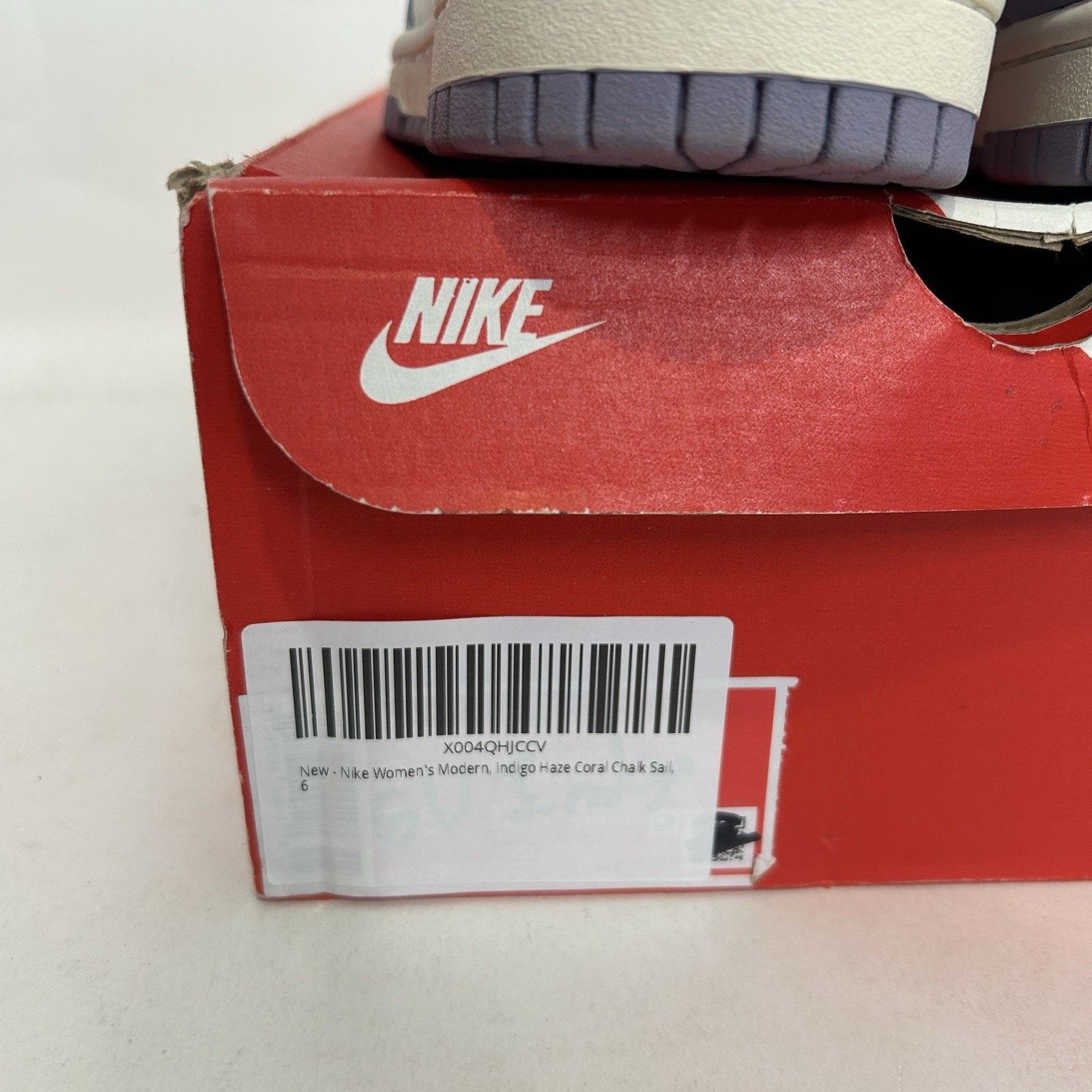 Nike Nike Dunk Low WMNS “Indigo Haze Purple White” Size US 6 / IT 36 - 5 Thumbnail