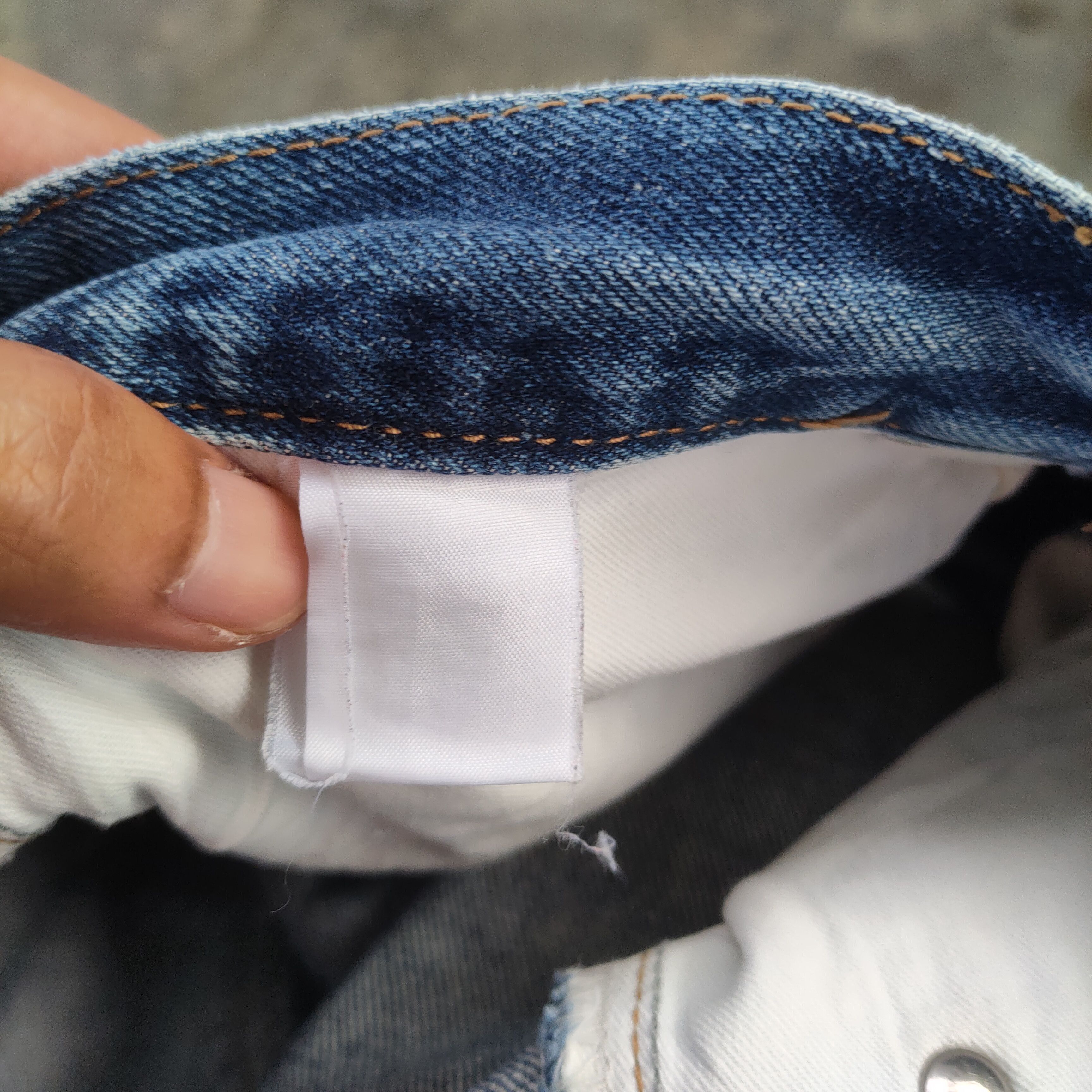 Warehouse W27 VINTAGE WAREHOUSE FADED BLUE WASH JEAN PANTS Size US 27 - 11 Thumbnail