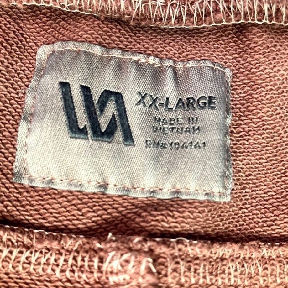 Vintage VRS Athletic Fit French Terry Limitless Joggers Brick Red XXL Men Jogger Pants Size US 39 - 3 Thumbnail