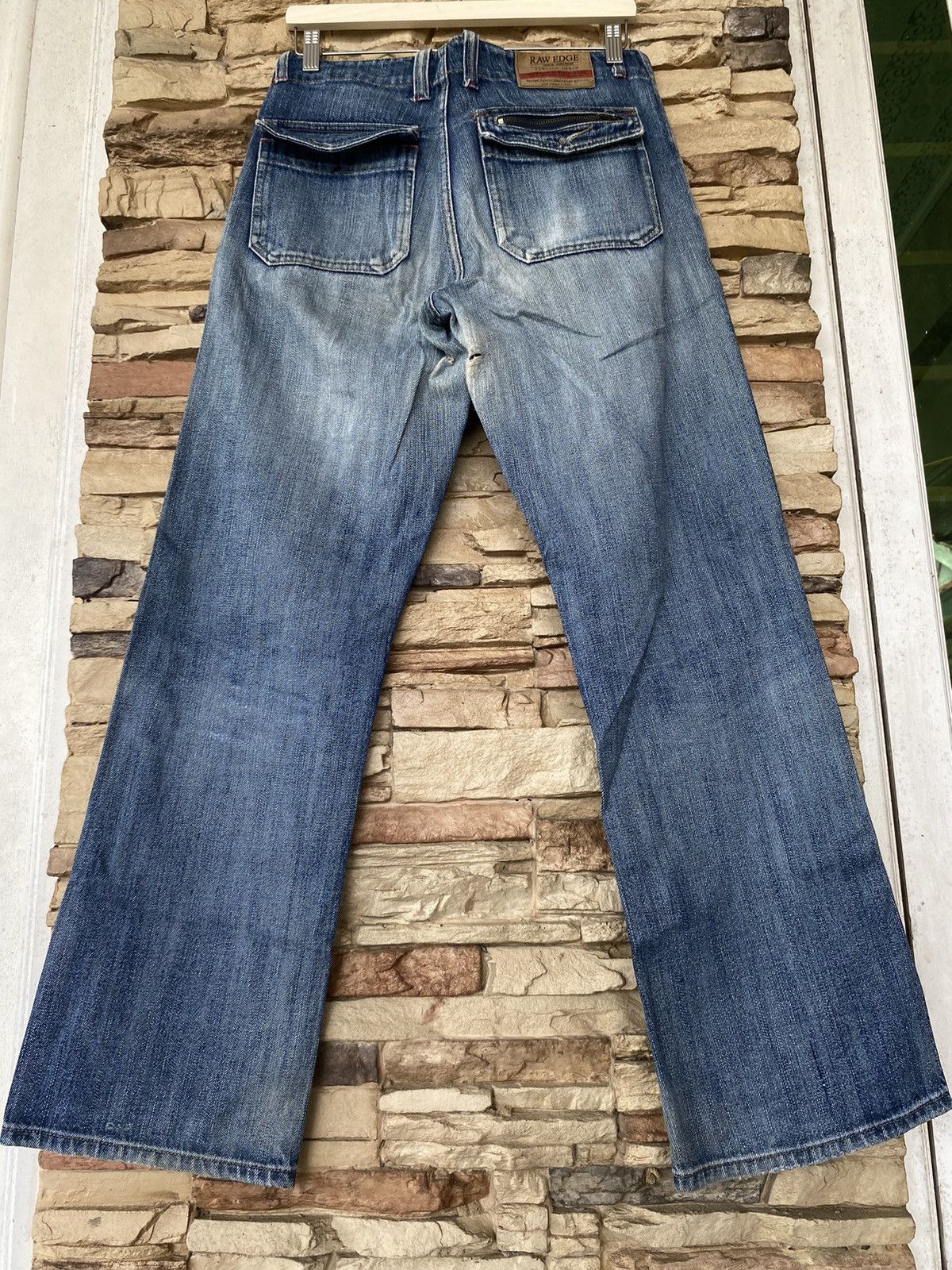 If Six Was Nine × Japanese Brand × Vintage Raw Edge Vintage Denim Size US 31 - 9 Thumbnail