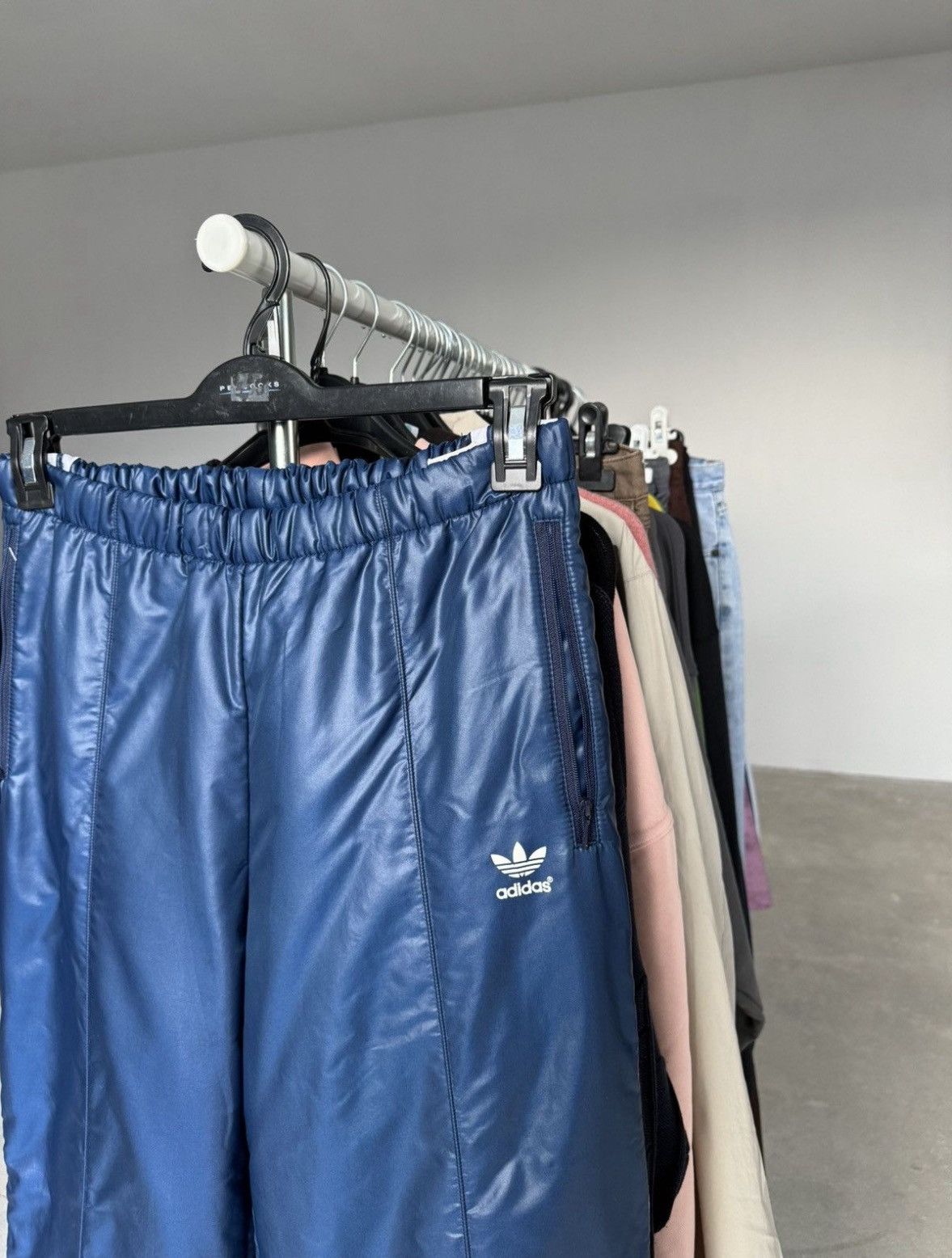 Adidas Vintage Adidas Nylon Trackpants Size US 33 - 7 Thumbnail