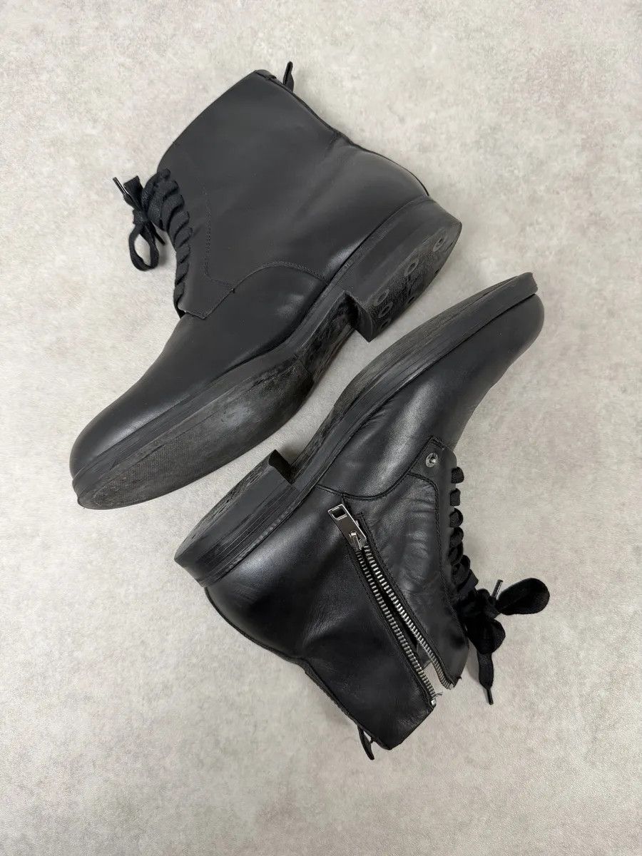 Diesel Diesel Black Classy Leather Boots Size US 11 / EU 44 - 8 Thumbnail