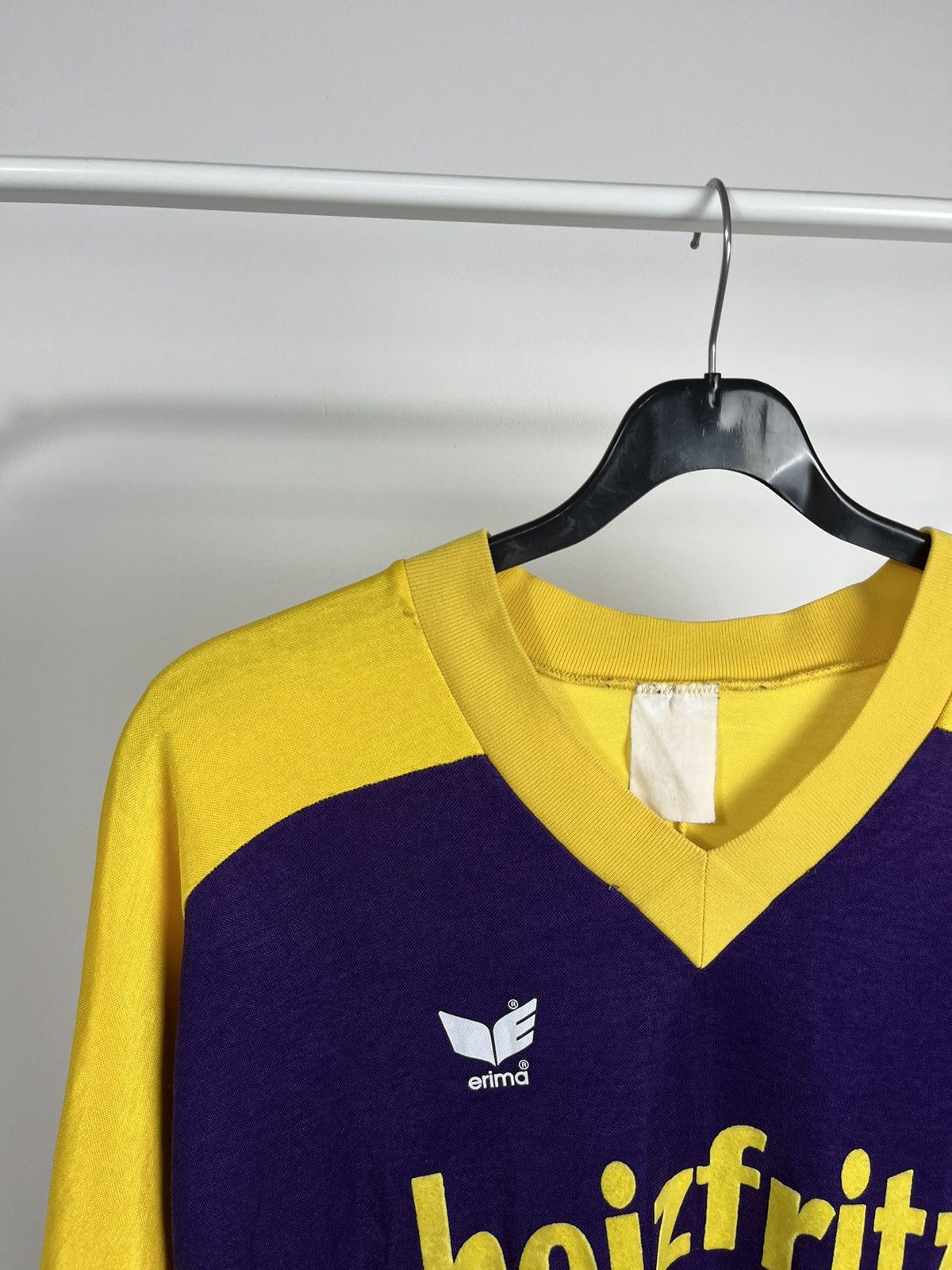 Erima Vintage Erima football soccer T shirt jersey Size US XL / EU 56 / 4 - 3 Thumbnail