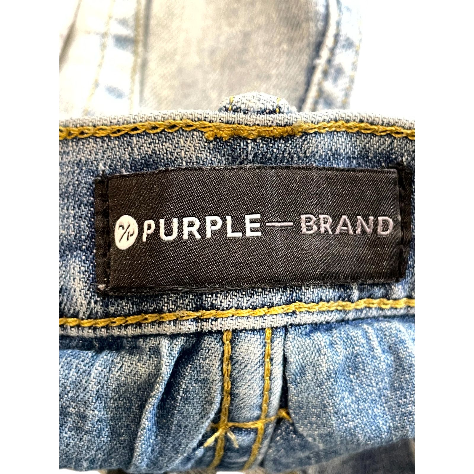 Purple Brand Purple Brand Light Wash Jeans Size US 32 / EU 48 - 6 Thumbnail
