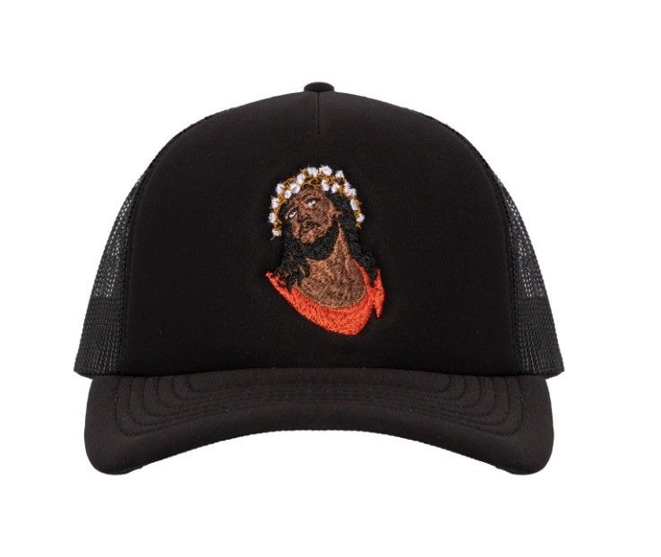DENIM TEARS Denim Tears Crown Made Of Cotton Trucker Hat Size ONE SIZE - 1 Thumbnail