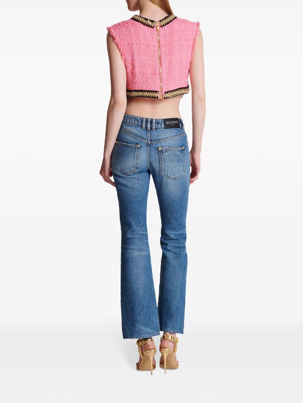 Balmain o1y0625 Denim Pant in Blue Size 30" / US 8 / IT 44 - 6 Thumbnail