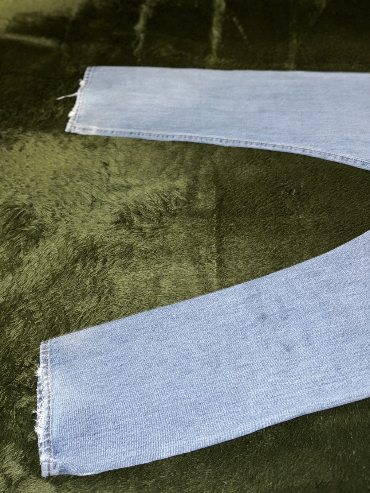 Levi's [W34/L32] Levis 501 Distressed Vintage Wash Denim Pants Size US 34 / EU 50 - 11 Thumbnail