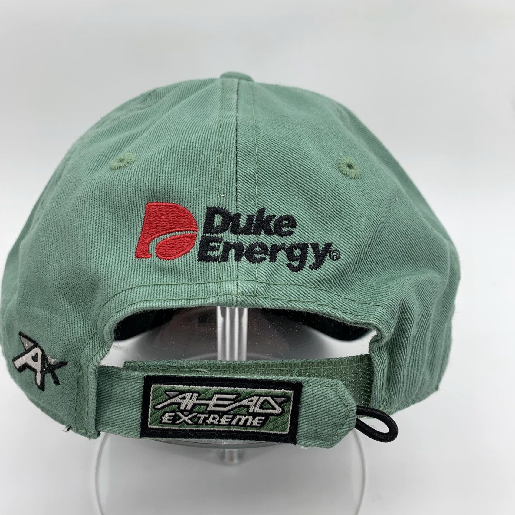 Vintage Ahead Extreme Wells Fargo Championship Hat Cap Strap Back Mens One Size Green Adjustable Twill Solid Baseball Cap Outdoors Sports Casual Size ONE SIZE - 5 Thumbnail