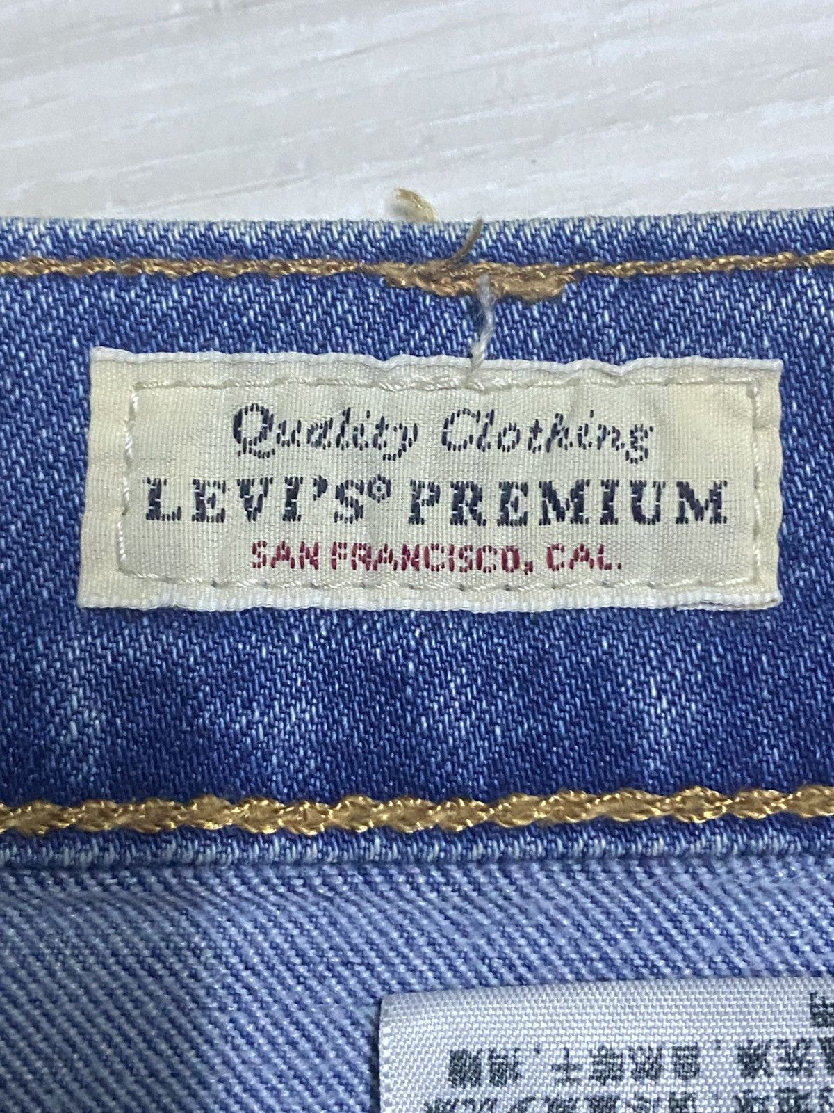 Levi's Vintage Levis 502 Faded Wash Distressed Slim Fit Size US 30 / EU 46 - 12 Thumbnail