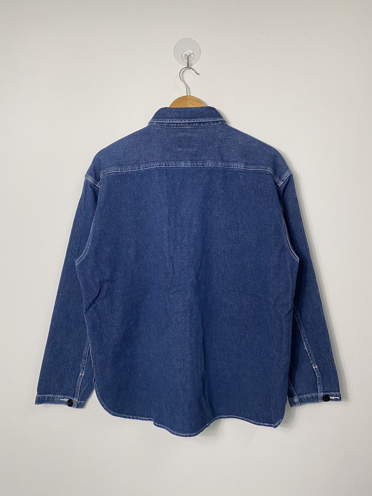 Japanese Brand Gumu Intl Union Made Button Up Denim Shirt Size US M / EU 48-50 / 2 - 7 Thumbnail