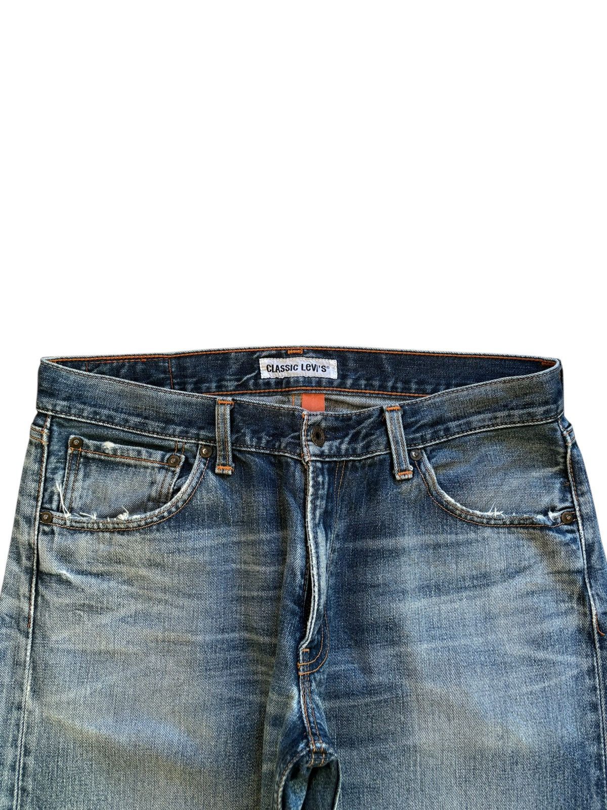 Levi's Vintage 90s Classic Levis 503 Faded Wash Baggy Jeans Size US 34 / EU 50 - 4 Thumbnail