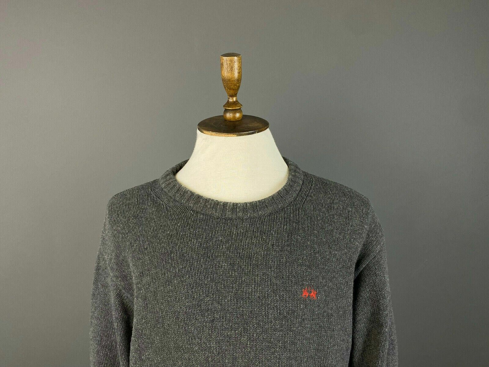 La Martina Vintage La Martina Grey Wool Knit Sweater Size XXL 2XL Size US XXL / EU 58 / 5 - 2 Thumbnail