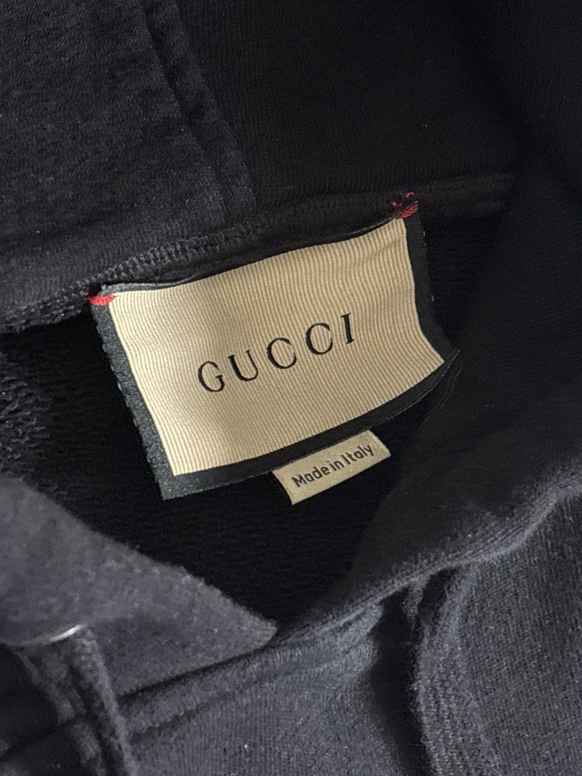Gucci GUCCI LOGO HOODIE Size US M / EU 48-50 / 2 - 4 Thumbnail