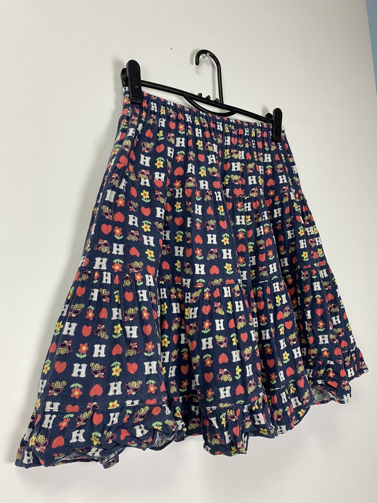 Hysteric Glamour Vintage Hysteric Midi Skirt Overprinted Size 22" - 5 Thumbnail
