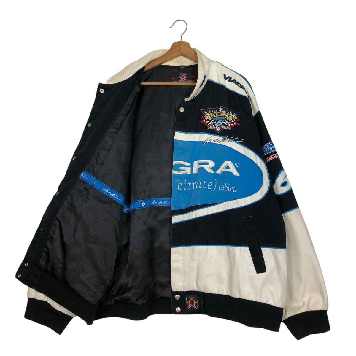 Jeff Hamilton 🔥JEFF HAMILTON OG MARK MARTIN’S VIAGRA KNICKS JACKET Size US XXL / EU 58 / 5 - 18 Thumbnail