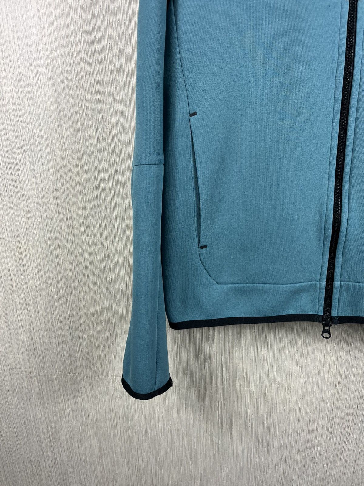 Nike Nike vintage tech fleece zip hoodie drill y2k mineral teal Size US XS / EU 42 / 0 - 7 Thumbnail