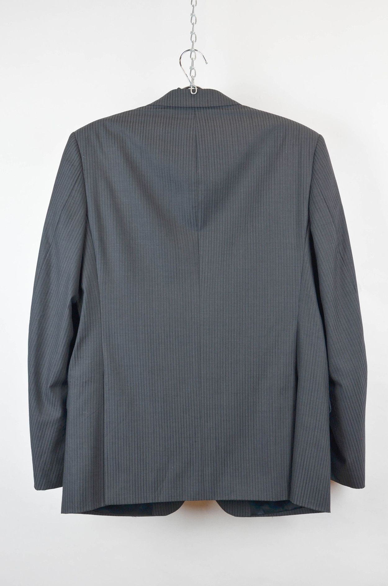 Balmain Balmain Paris Classic Blazer – Gray Pinstripe – Size 48R Size 48R - 2 Thumbnail