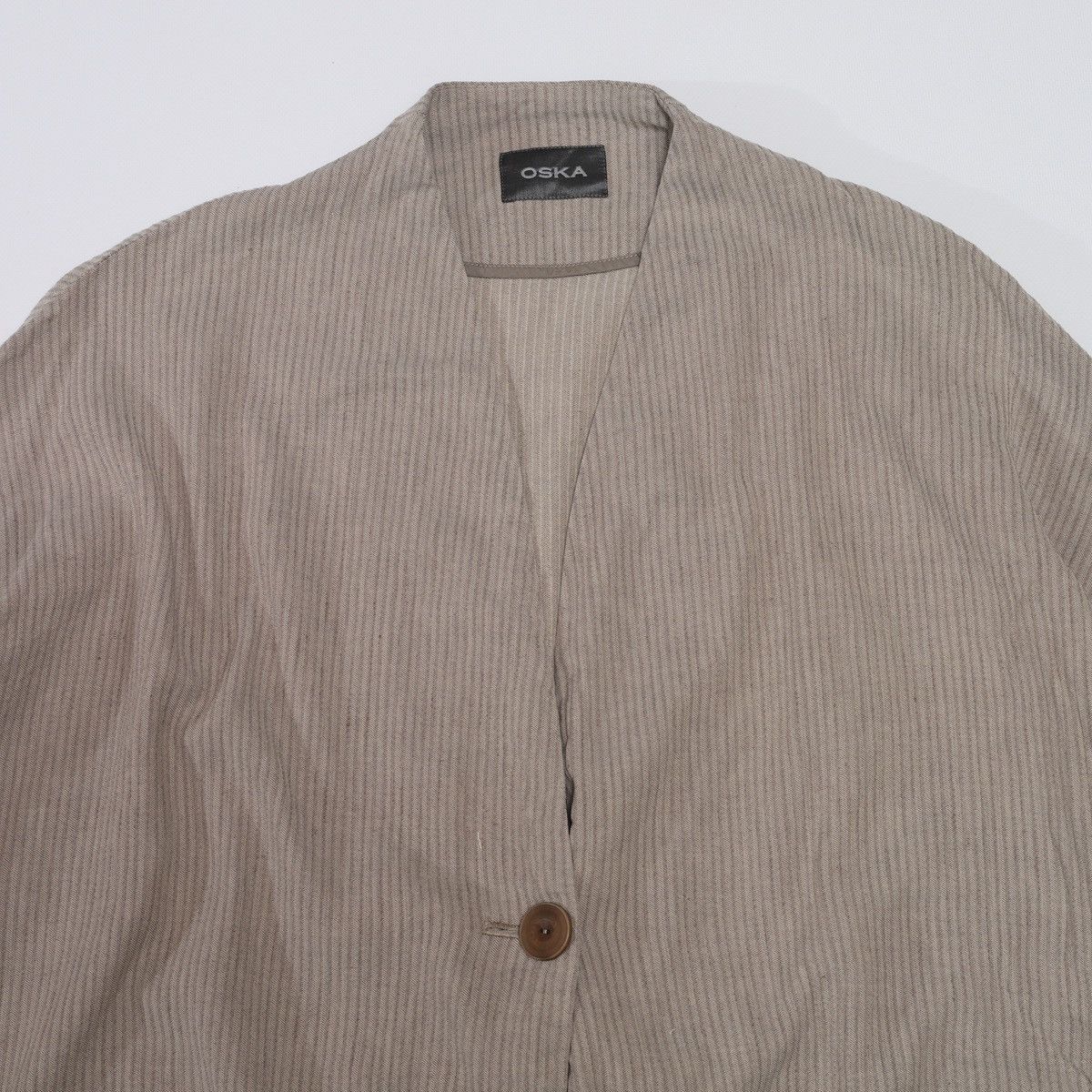 OSKA Oska Linen Japan Oversized Blazer Jacket Kimono Size L / US 10 / IT 46 - 9 Thumbnail