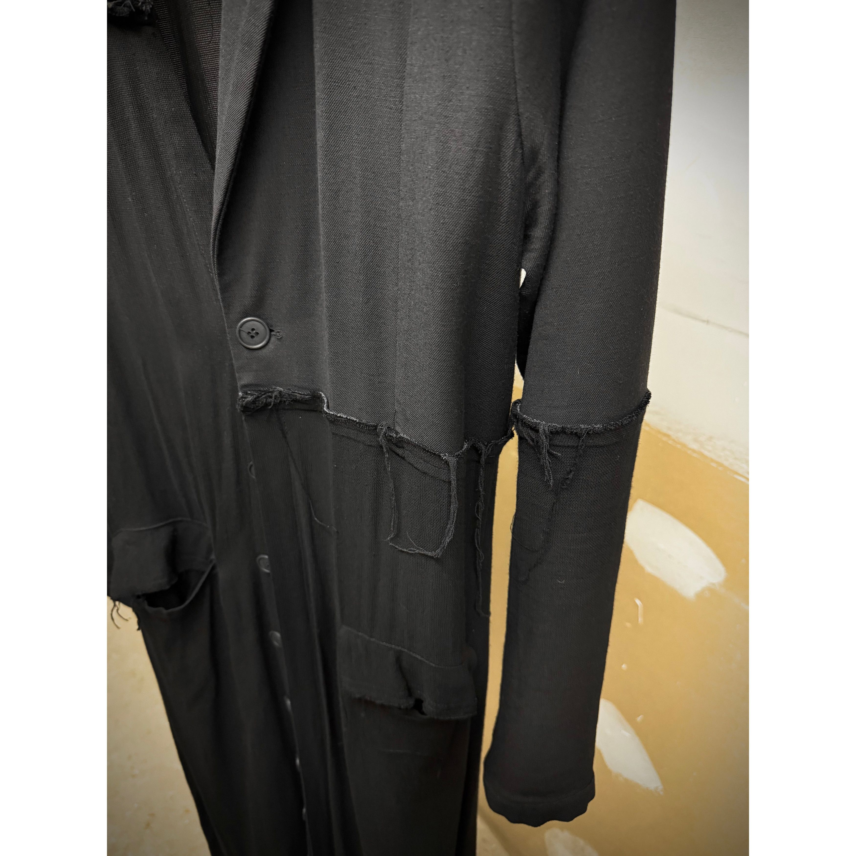 PAL OFFNER PAL OFFNER Frayed Edge Patchwork Light Coat Size US S / EU 44-46 / 1 - 4 Thumbnail