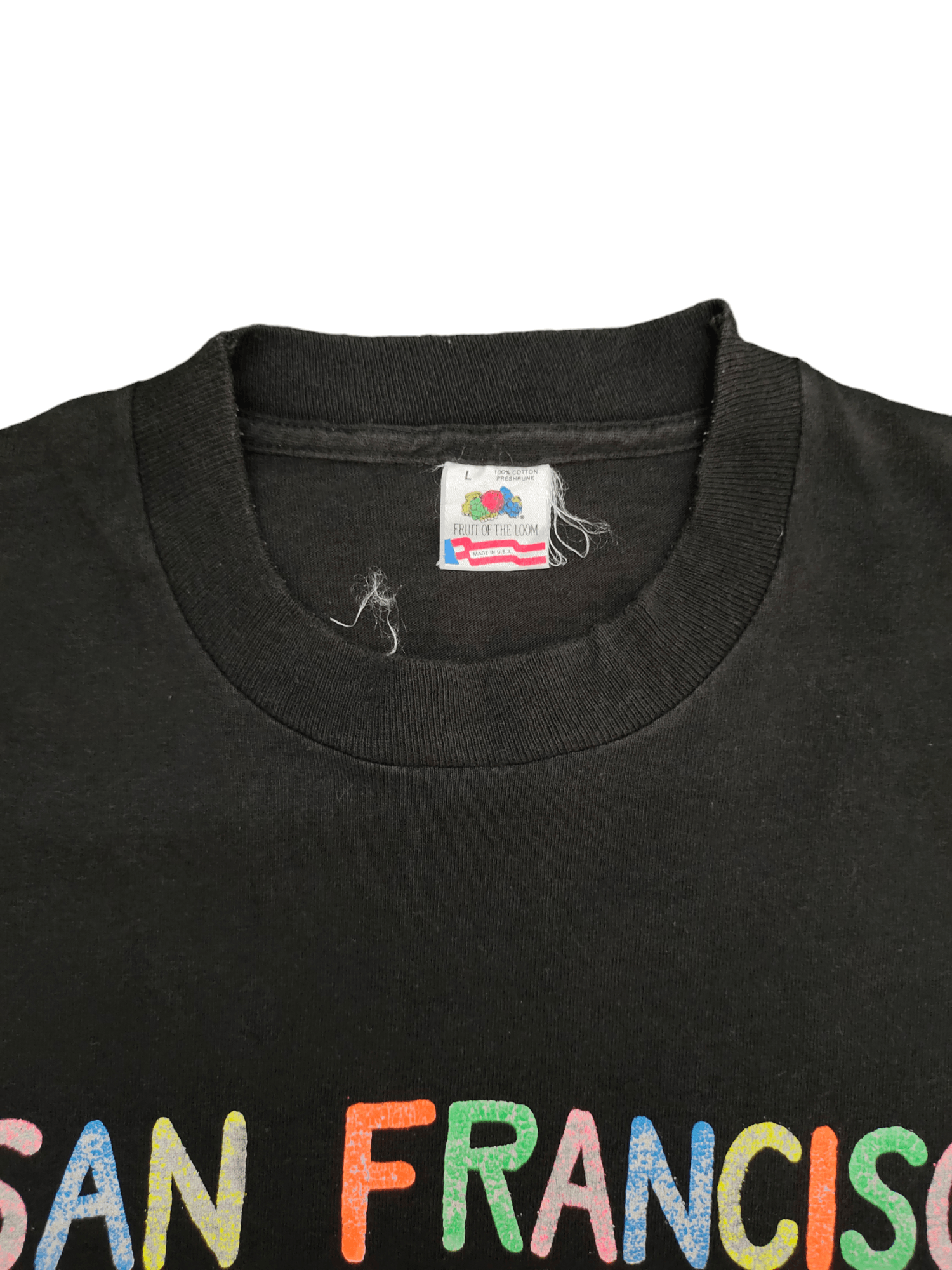 American Edition Vintage 90's San Francisco Iconic History Place Art T-Shirt Size US L / EU 52-54 / 3 - 5 Thumbnail