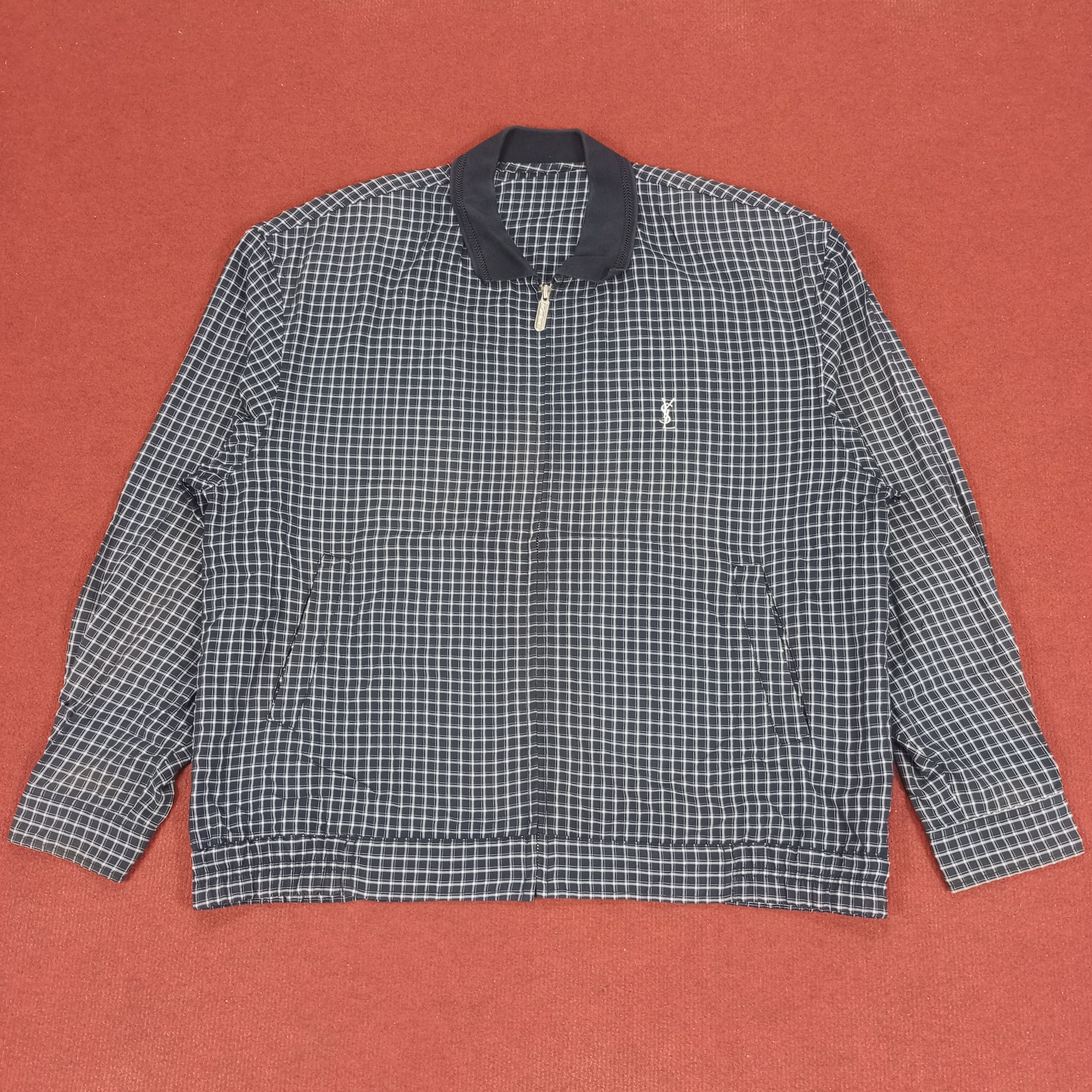 Yves Saint Laurent Fashion Style YSL Logo Design Jacket