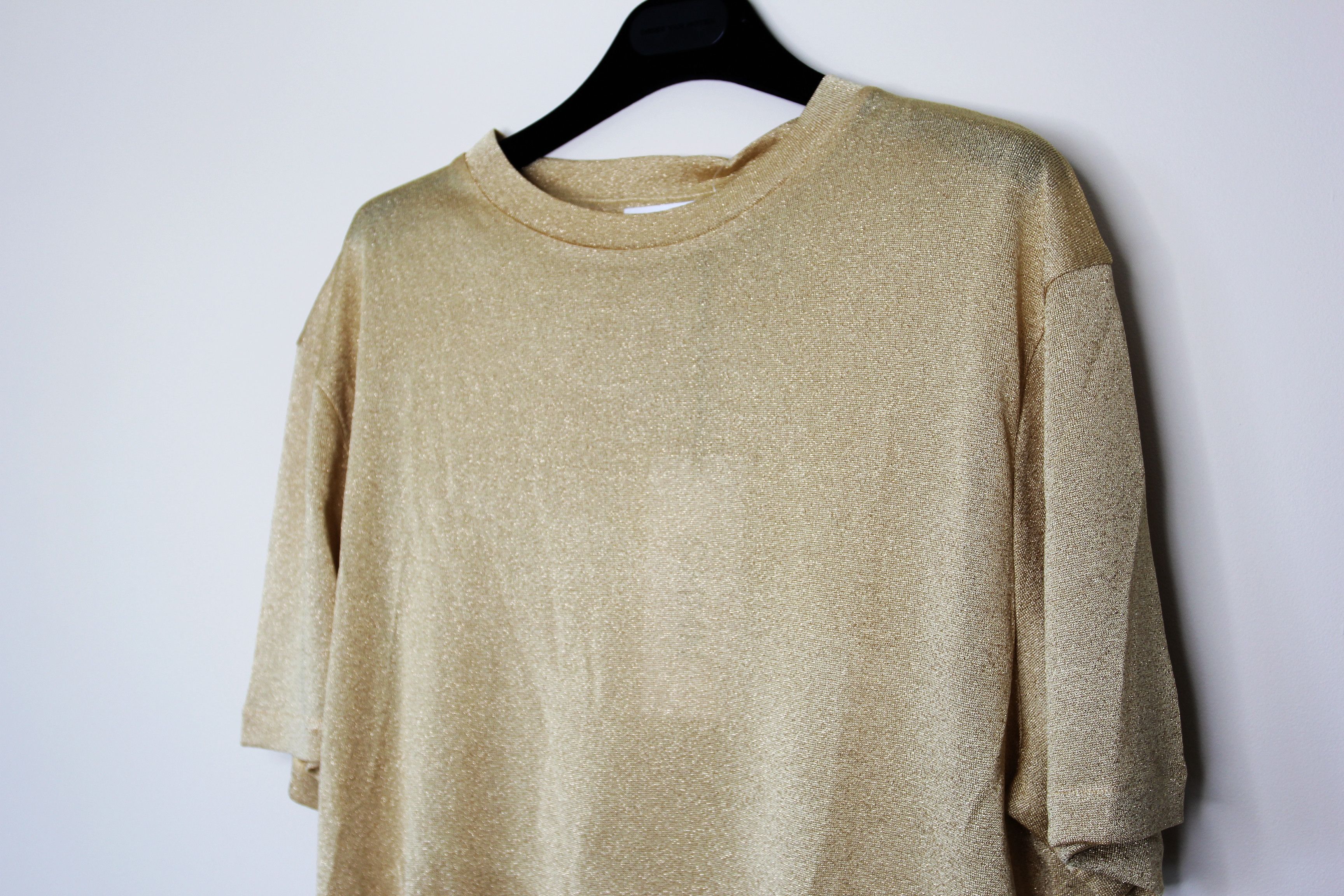 CMMN SWDN BNWT AW23 CMMN SWDN ARAMIS GLITTERING TSHIRT L Size US L / EU 52-54 / 3 - 4 Thumbnail