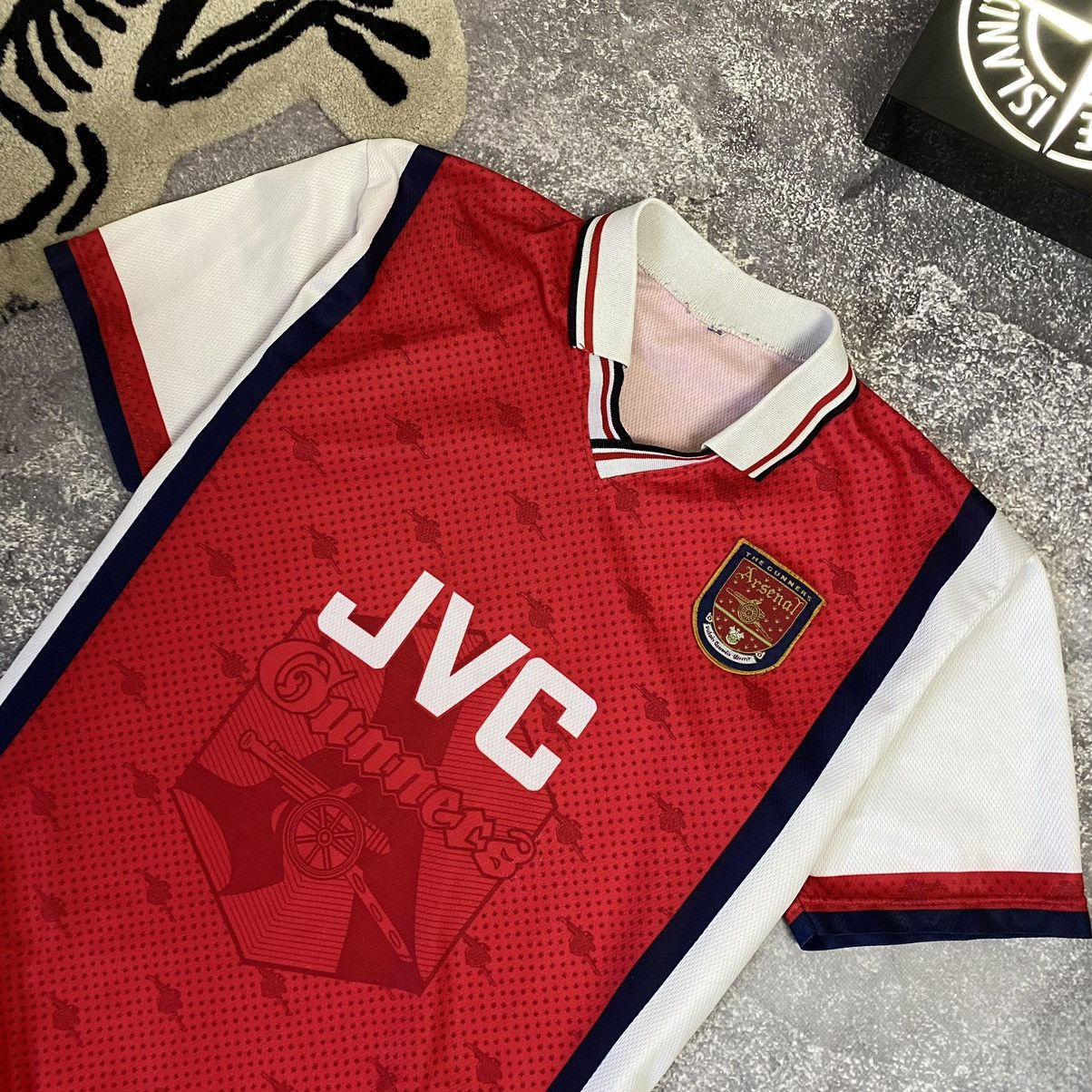 Vintage Vintage FC Arcenal JVC 1990’s Soccer jersey Size US XL / EU 56 / 4 - 2 Thumbnail