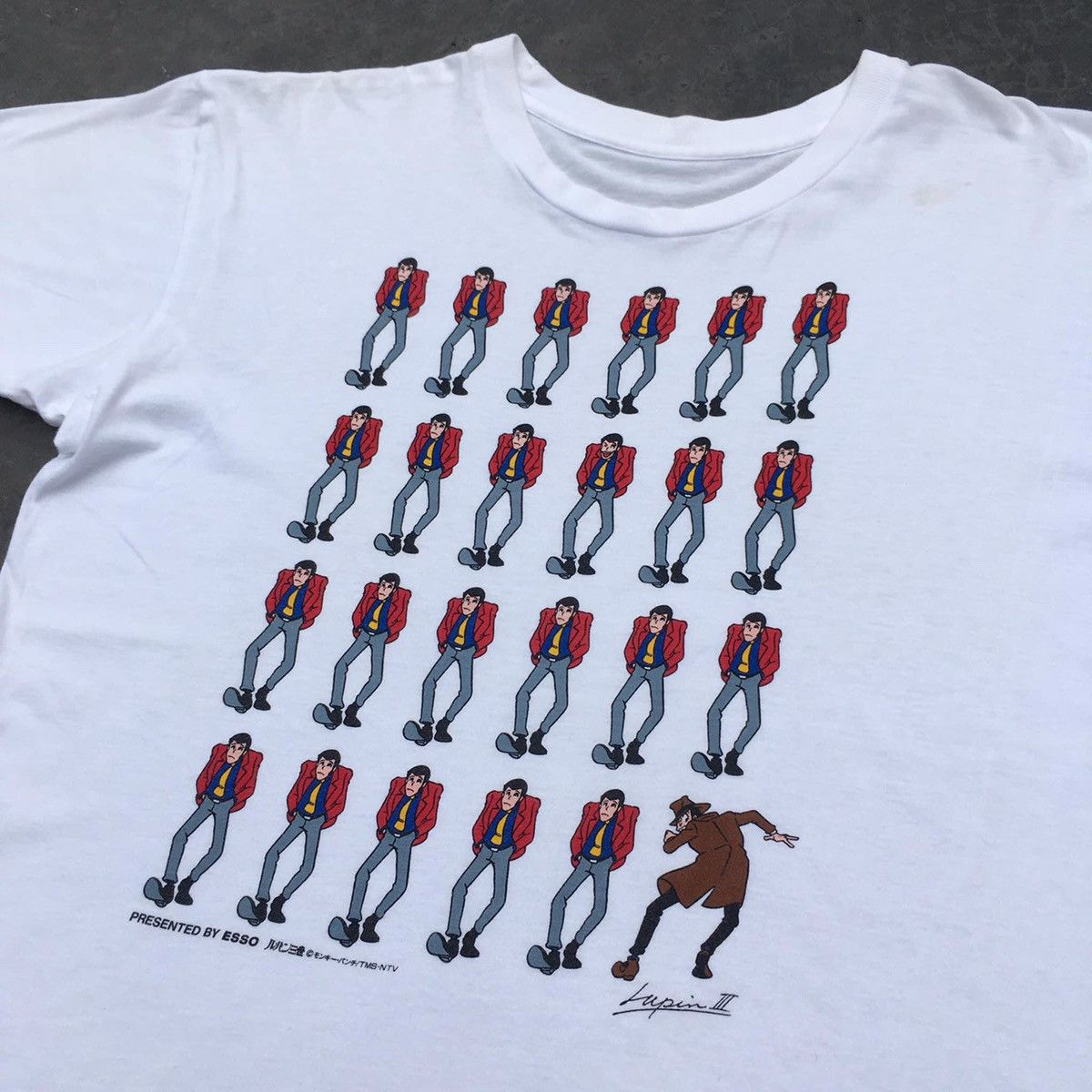 Vintage RARE ‼️ Lupin the Third Size US M / EU 48-50 / 2 - 2 Thumbnail