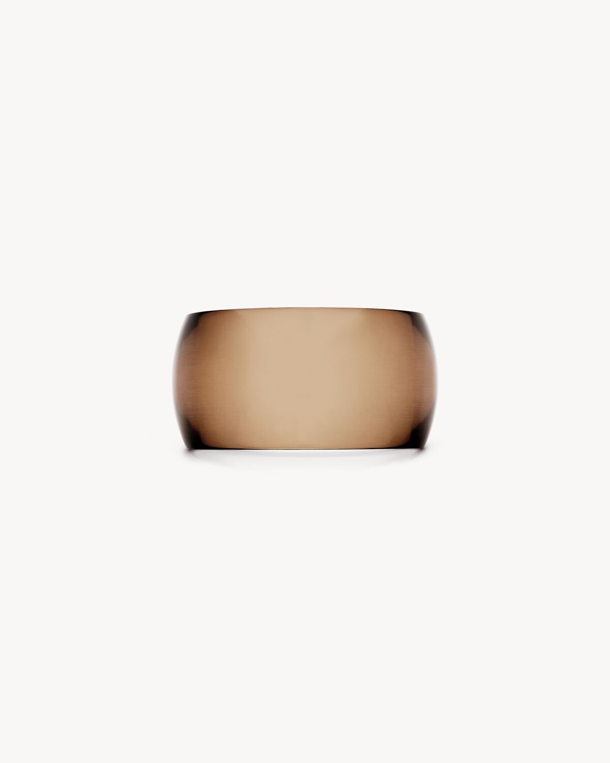 Saint Laurent Paris o1bcso1str0226 Size:S/Bangle In Resin in Brown Size ONE SIZE - 2 Thumbnail