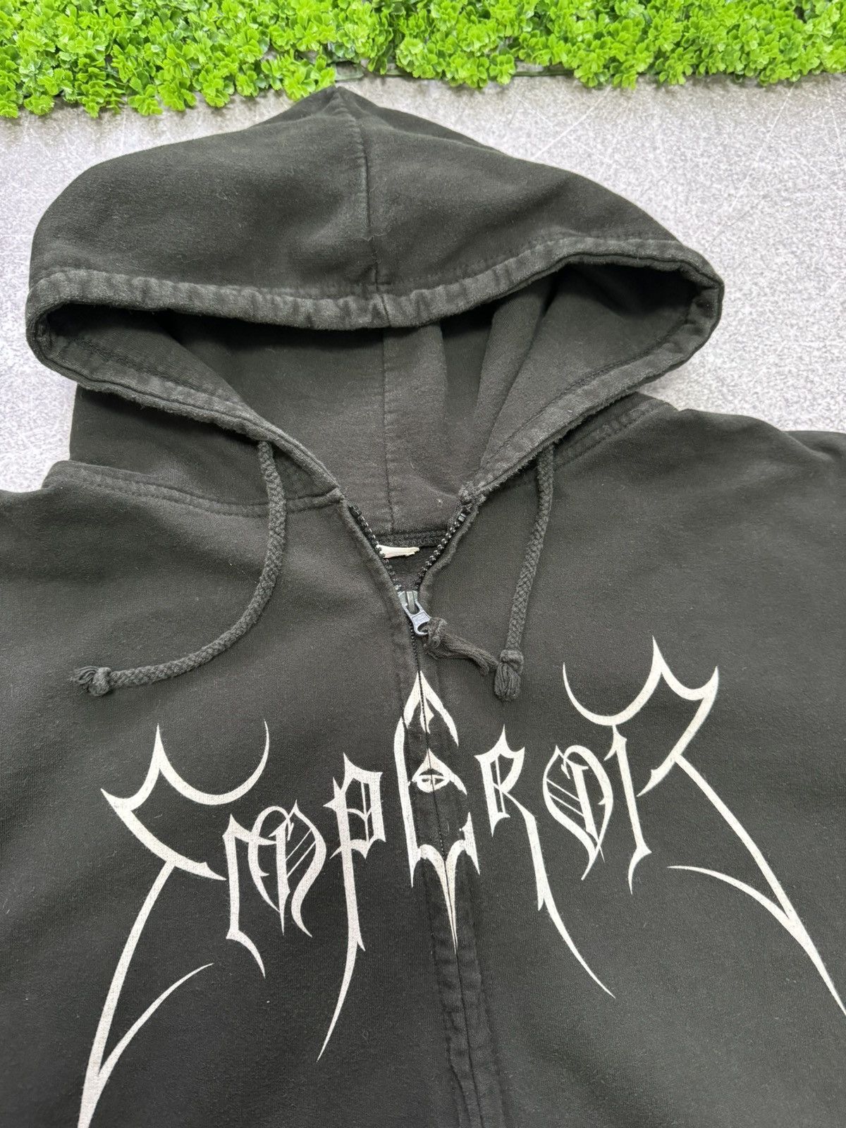 Band Tees × Vintage Vintage Emperor Hoodie zip hoodie In the Nightside Eclipse Size US XXL / EU 58 / 5 - 11 Thumbnail