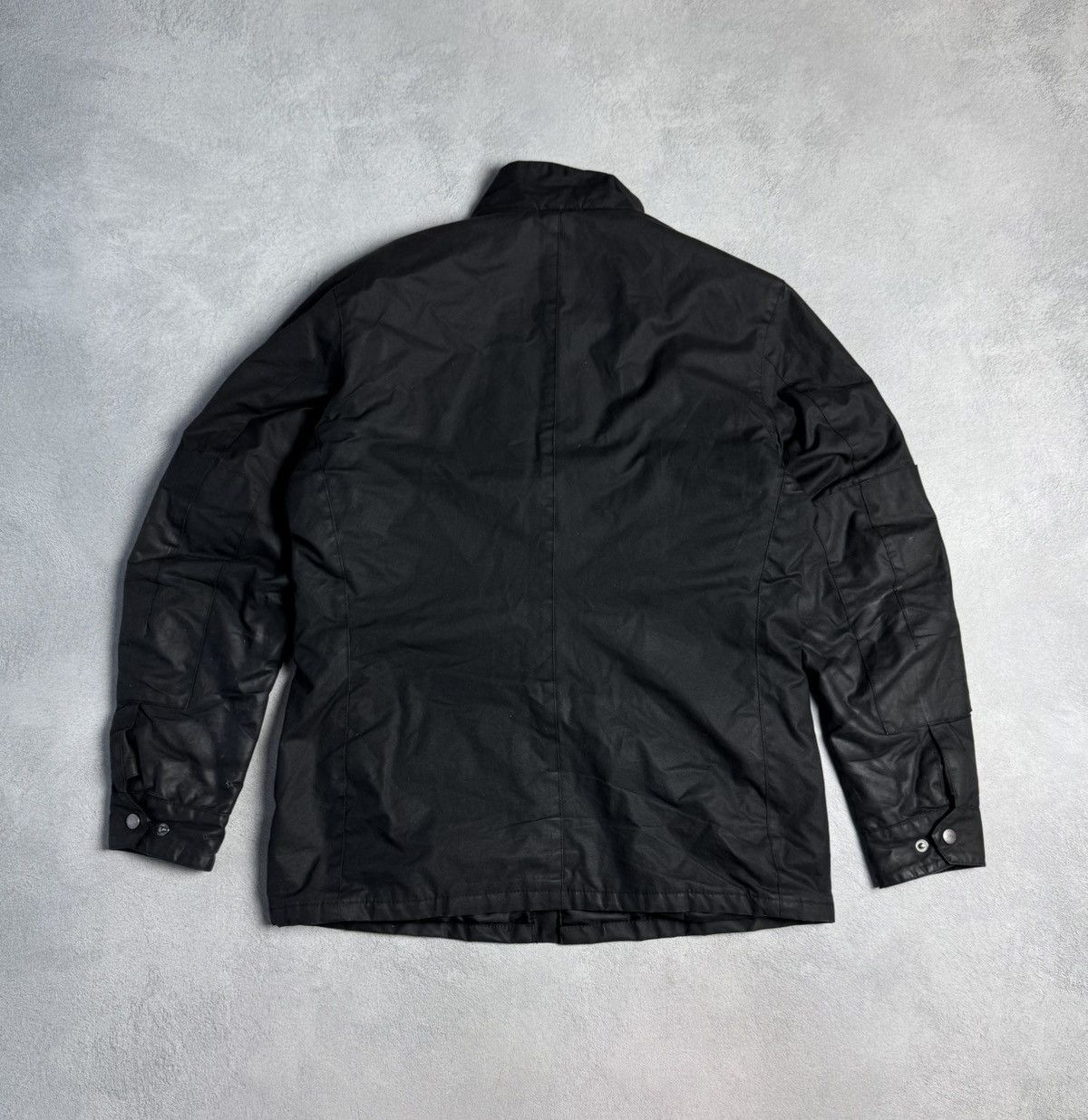 Barbour Barbour International Duke Motorcycle Wax Cotton Jacket Size US L / EU 52-54 / 3 - 2 Thumbnail