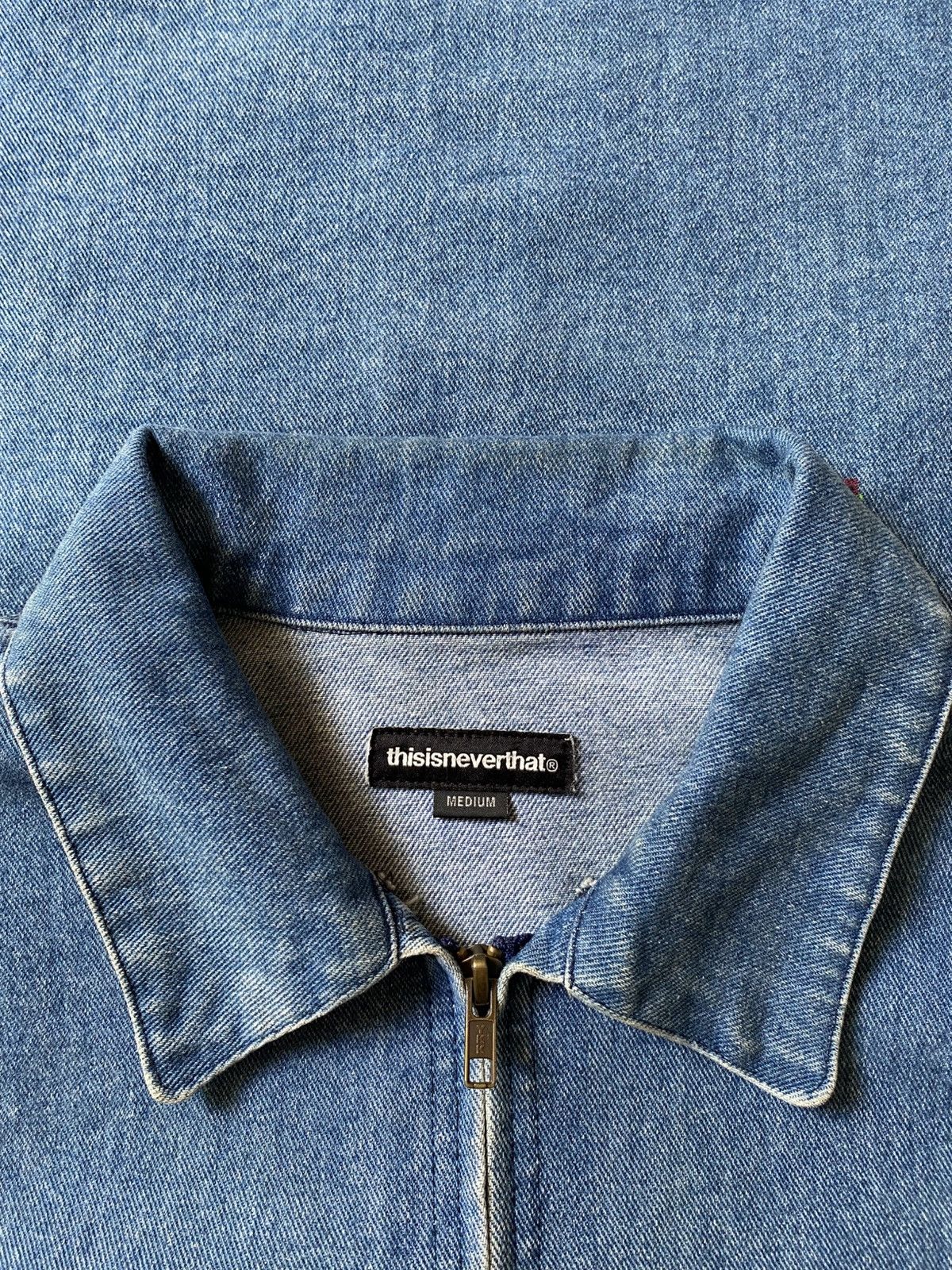 thisisneverthat Detroit Jacket Thisisneverthat blue jeans Size US XL / EU 56 / 4 - 5 Thumbnail