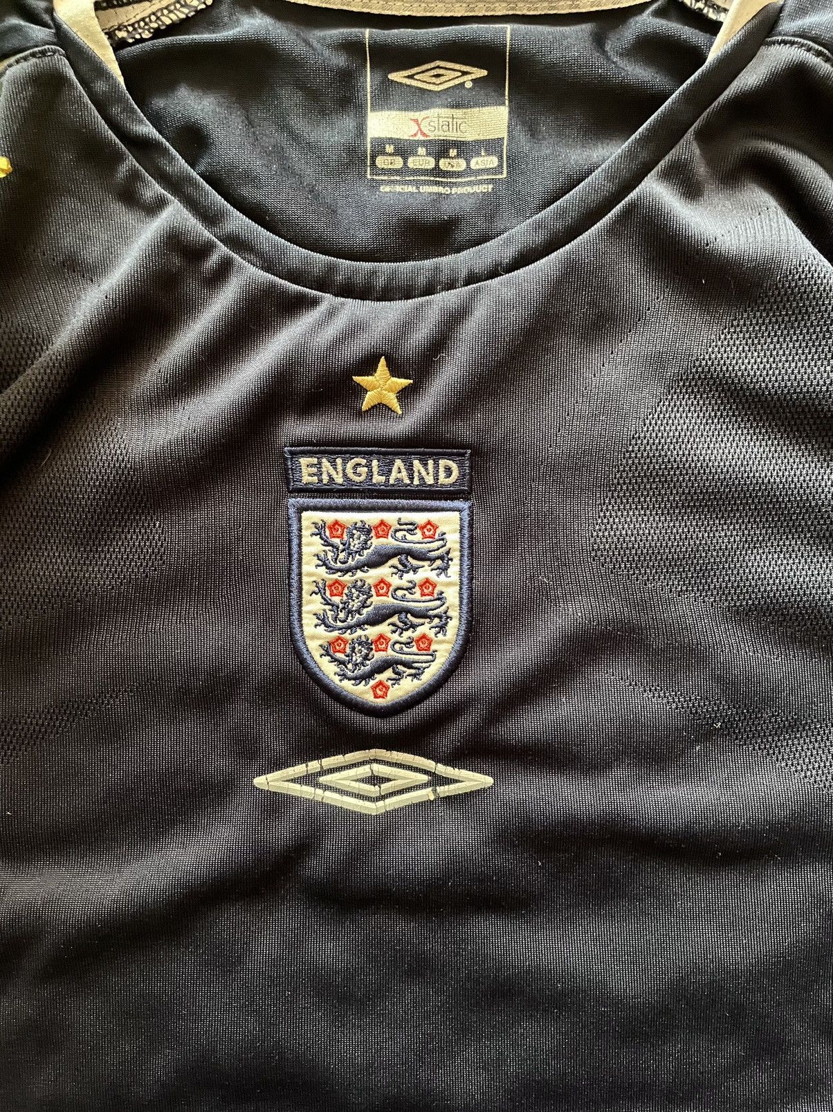 Umbro × Vintage 00s Umbro Soccer Jersey England Logo Rare Streetwear Size US M / EU 48-50 / 2 - 8 Thumbnail