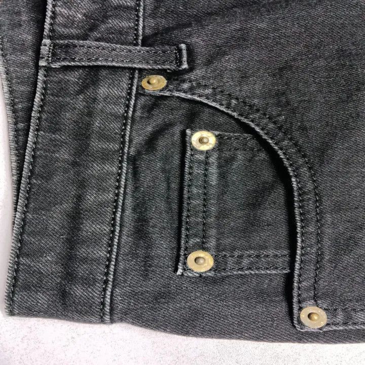 Other Saint Laurent High-Waist Black Skinny Jeans -2507 Size 28" / US 6 / IT 42 - 4 Thumbnail