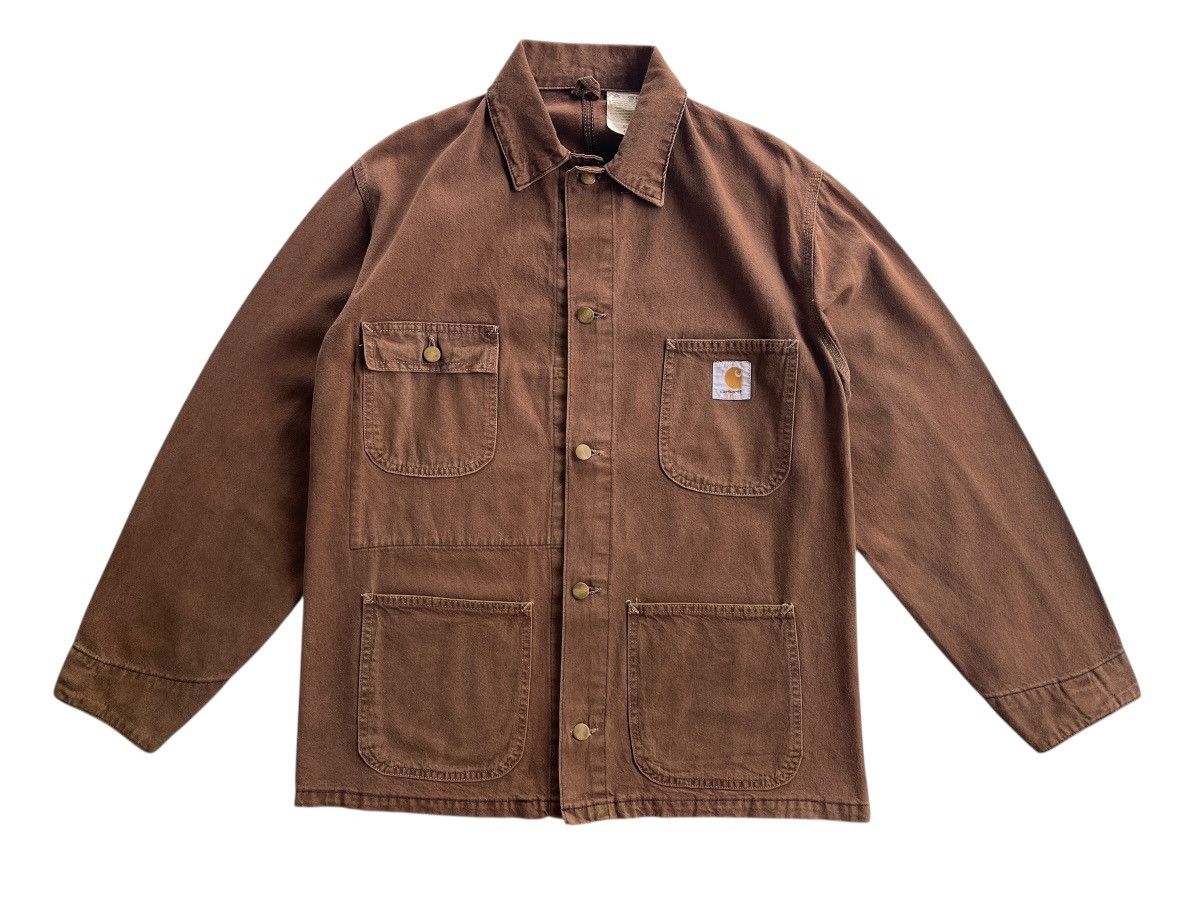 Carhartt Carhartt Duck Canvas Workers Chore Jacket Size US L / EU 52-54 / 3 - 2 Thumbnail