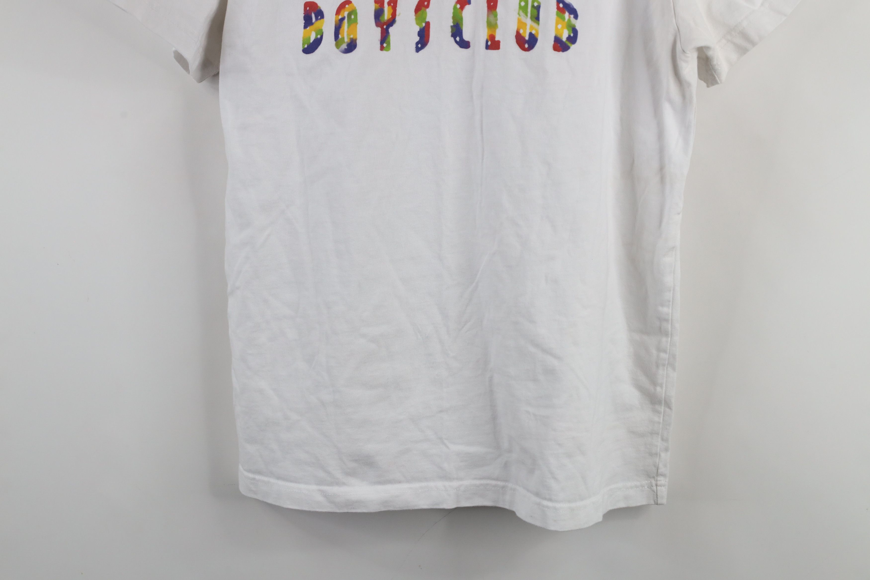 Billionaire Boys Club × Vintage Billionaire Boys Club BBC Spaceman Rainbow T-Shirt White Size US M / EU 48-50 / 2 - 3 Thumbnail