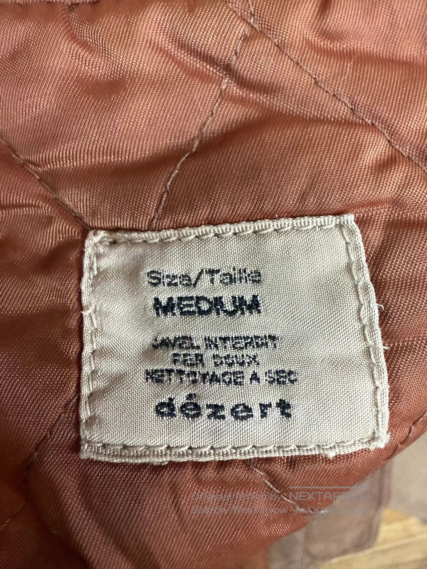 VINNY's Vintage Dézert Quilted Jacket by Taguchi Naruhiko. Size US M / EU 48-50 / 2 - 5 Thumbnail